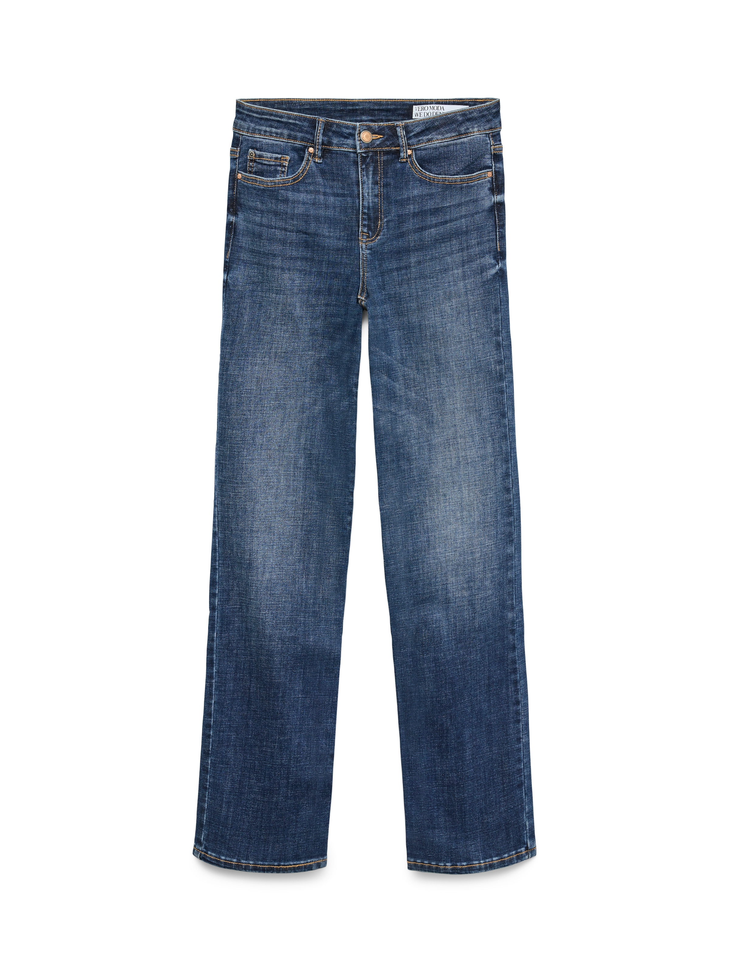 Vero Moda Straight-Jeans »VMFLASH MR STRAIGHT JEANS LI3300 GA NOOS«
