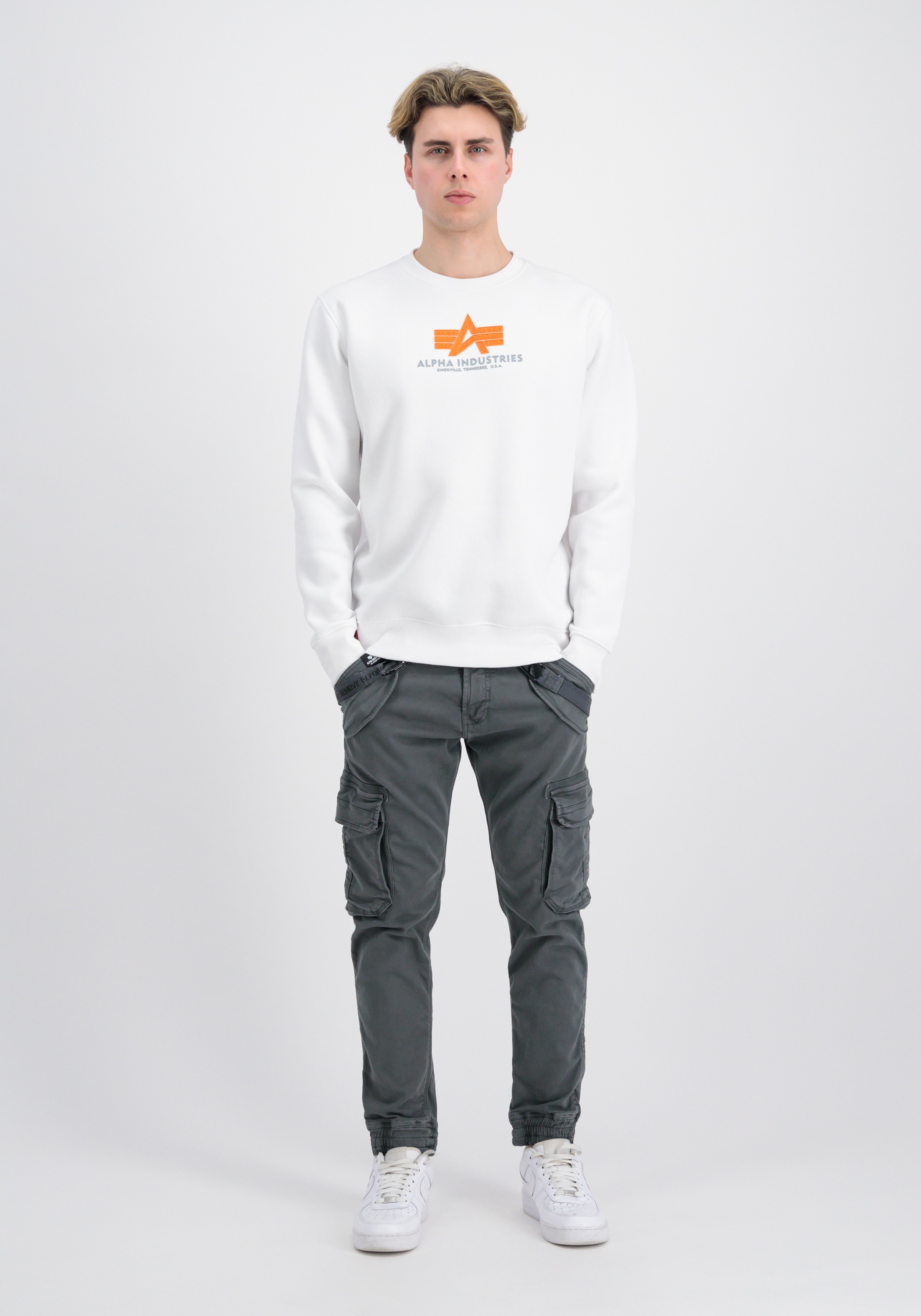 Alpha Industries Sweater »Basic Sweatshirt Rubber ML«