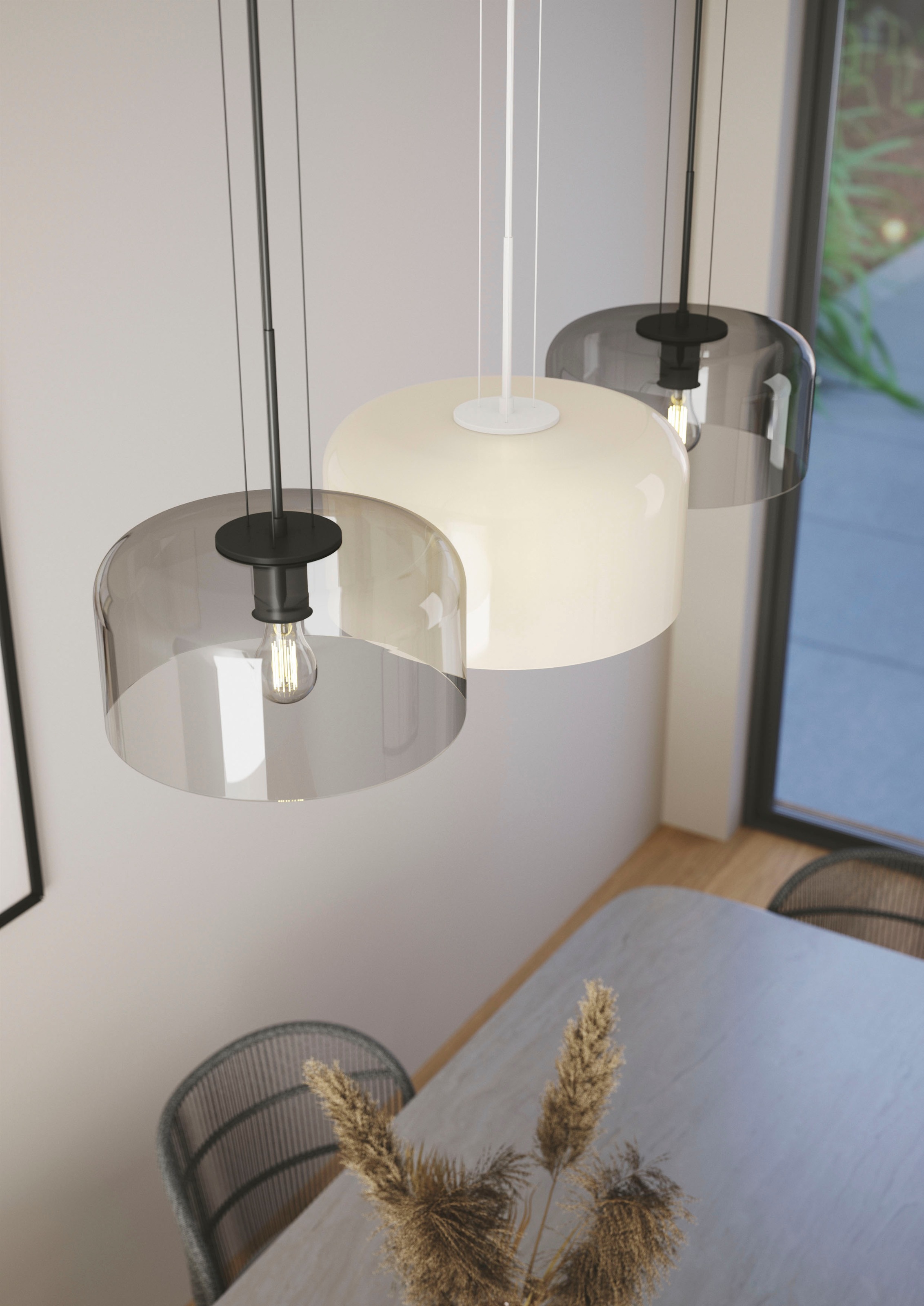 ECO-LIGHT Pendelleuchte »Gibus«, Leuchtmittel E27 | ohne Leuchtmittel