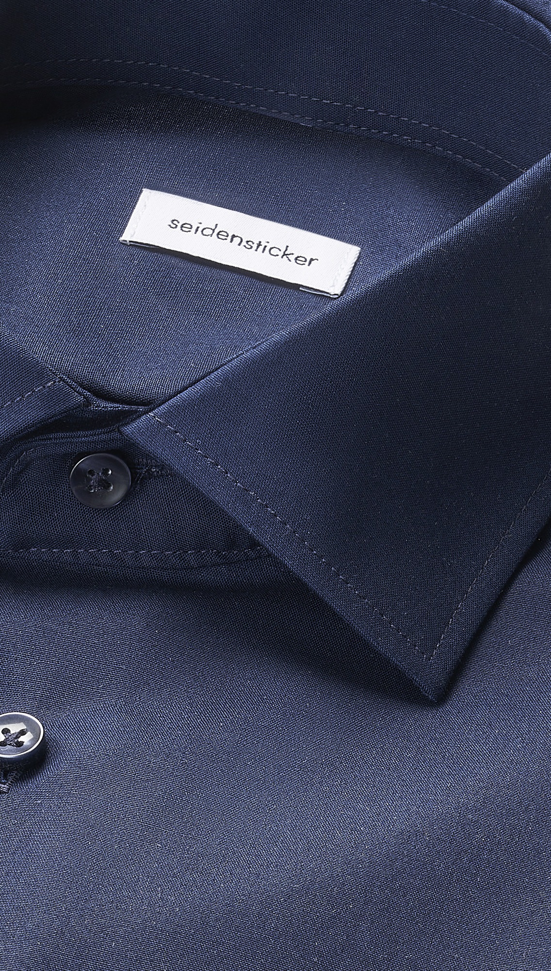 seidensticker Businesshemd »Schwarze Rose« Slim 1/1 Kentkragen Uni