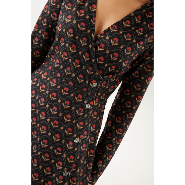 Aniston CASUAL Jerseykleid, mit farbharmonischem Retromuster bestellen bei  OTTO