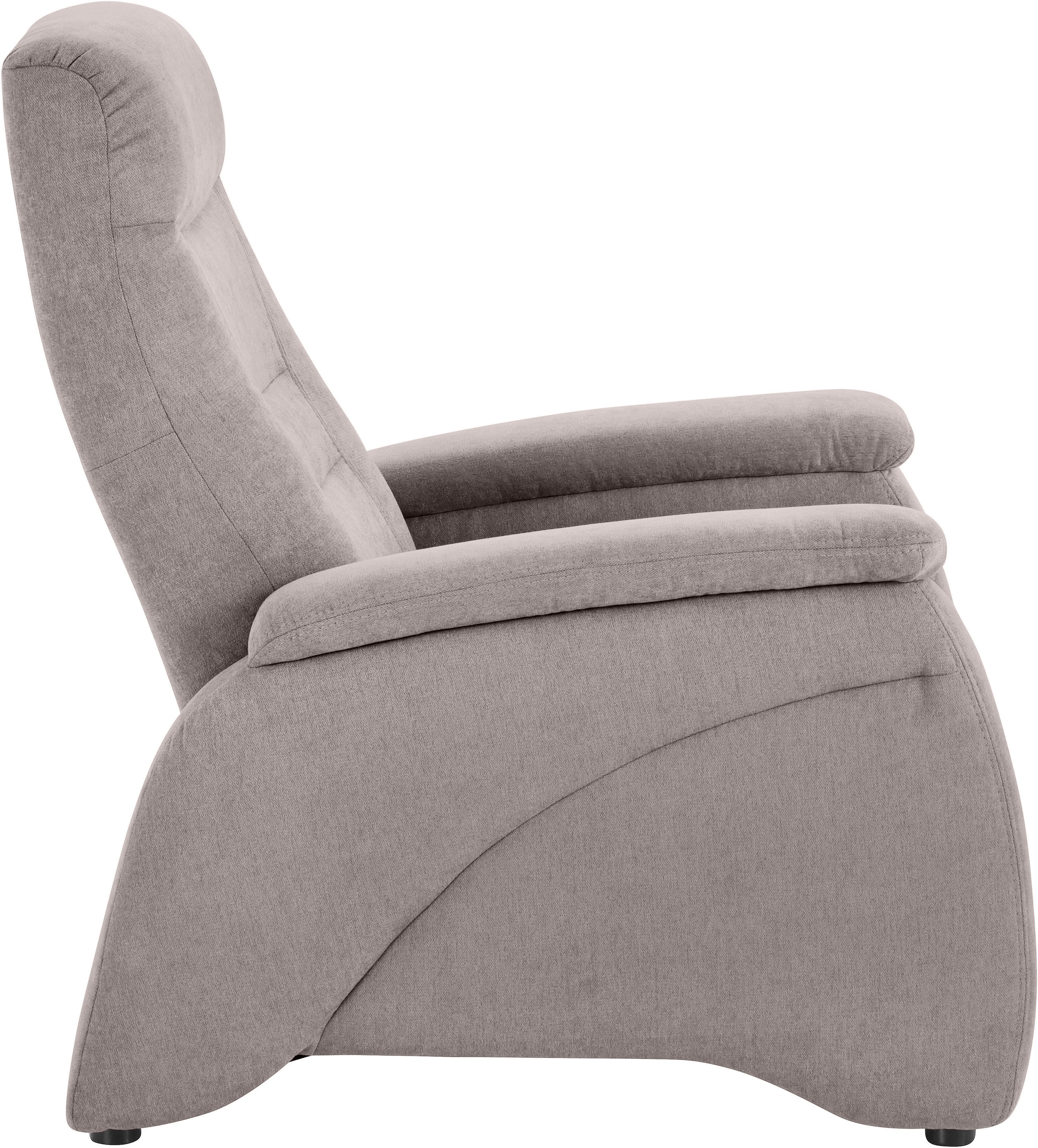 exxpo - sofa fashion Relaxsessel »Ascoli, Relaxsessel, Loungesessel, Hochlehnsessel«, mit Relaxfunktion
