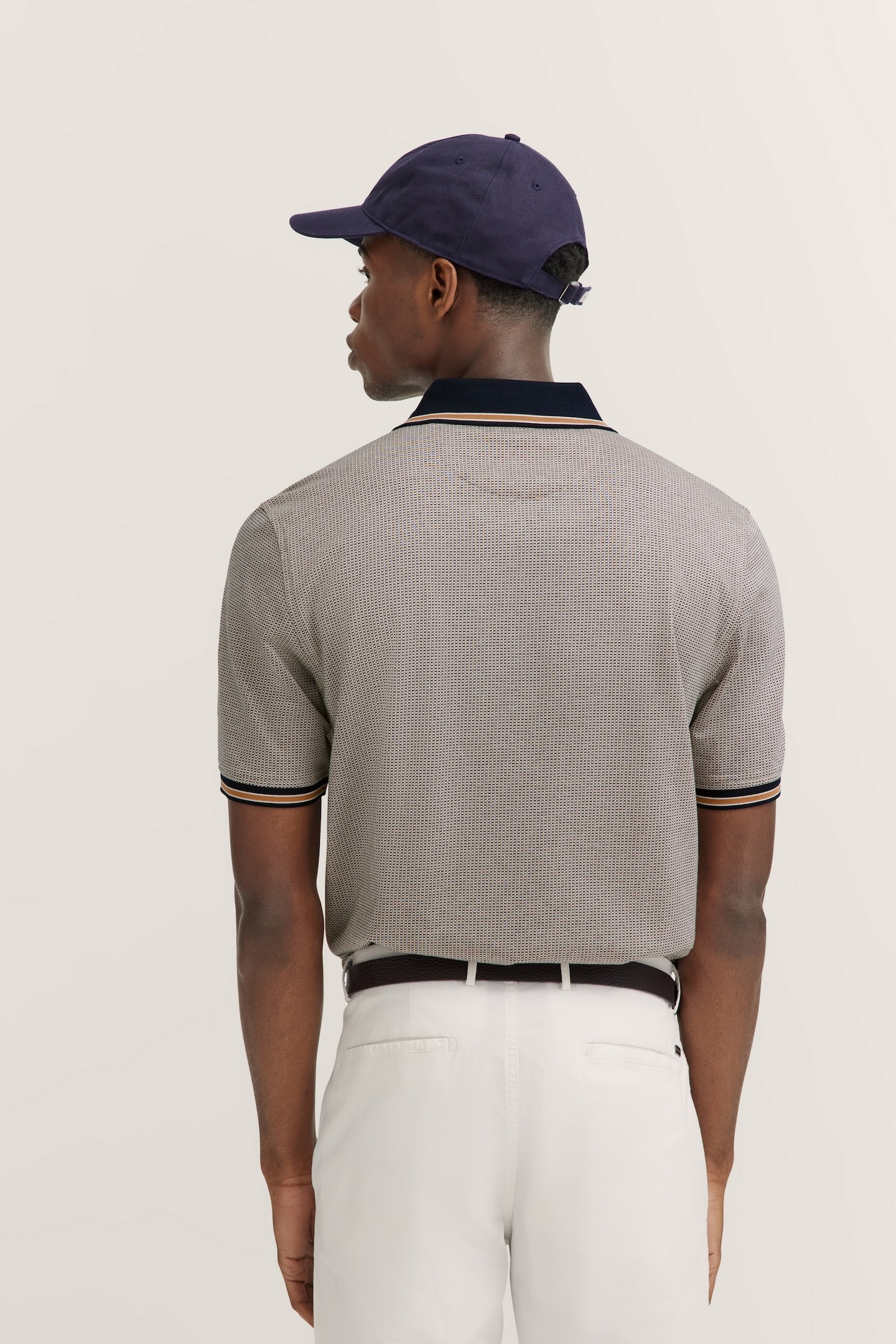 bugatti Poloshirt, aus Baumwolle