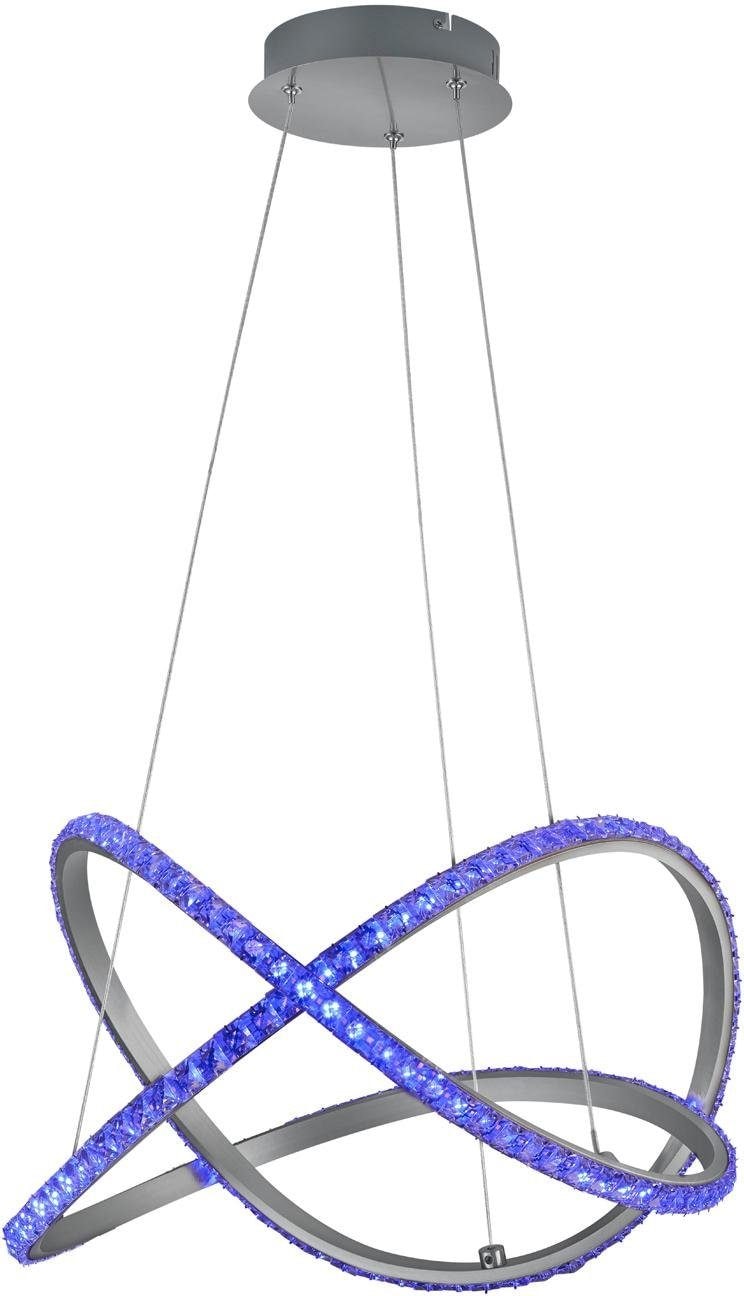 REALITY Leuchten LED Pendelleuchte »KATHARINA« LED-Board 1 Stk. Warmweiß Hängeleuchte, RGBW, dimmbar