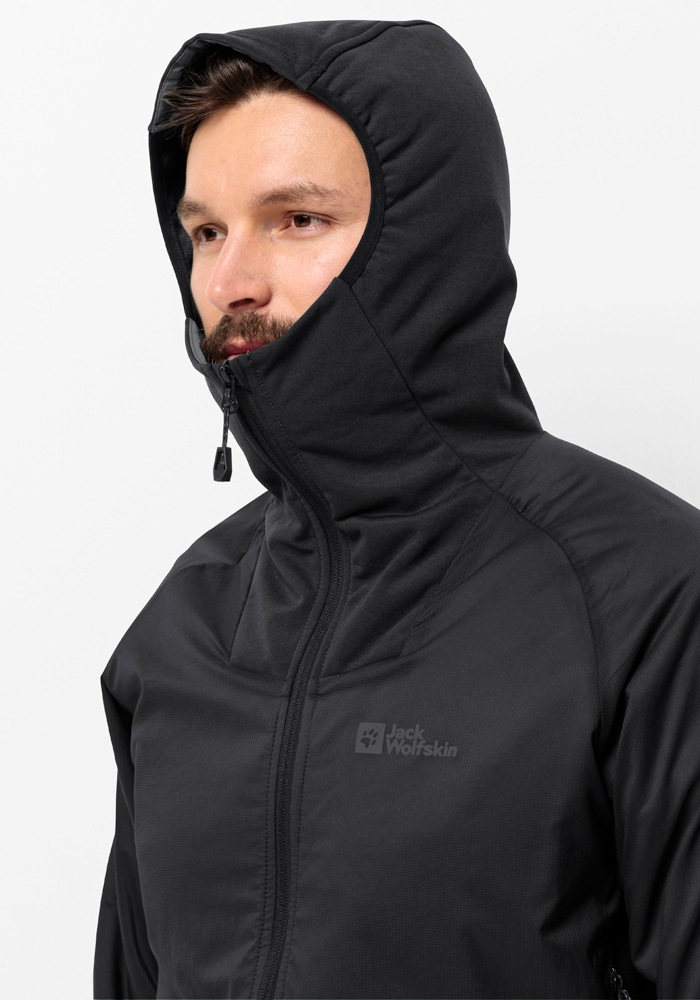 Jack Wolfskin Funktionsjacke »ALPSPITZE INS HYBRID M«, mit Kapuze