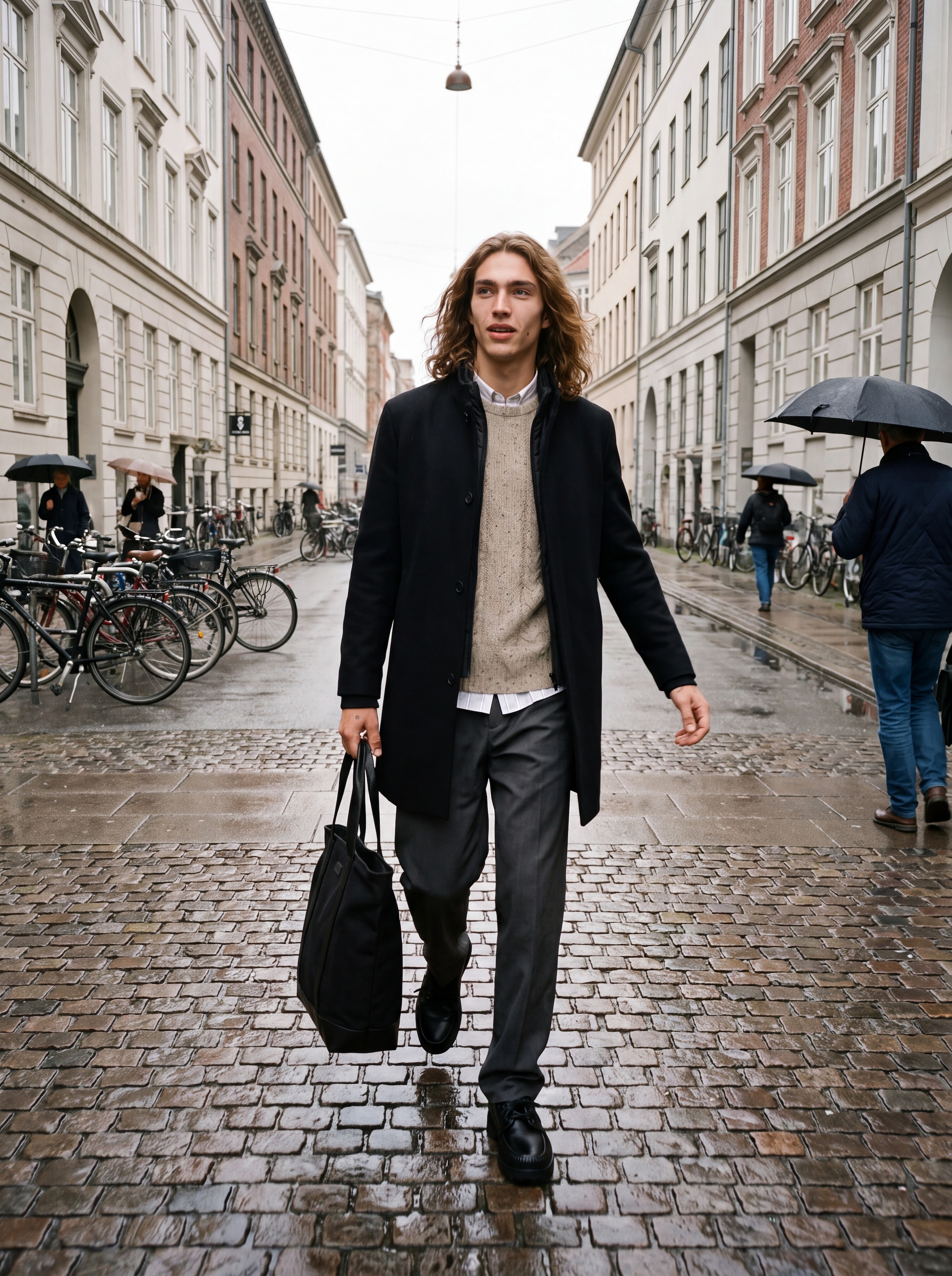 Jack & Jones Kurzmantel »JJEMELTON WOOL BLEND COAT AW26 SN« Materialmix, regular fit