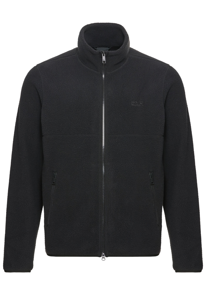 Jack Wolfskin Fleecejacke »LITE CURL FZ M« Sherpa-Fleecejacke, 2-Wege-Reißverschluss, Mesh-Futter