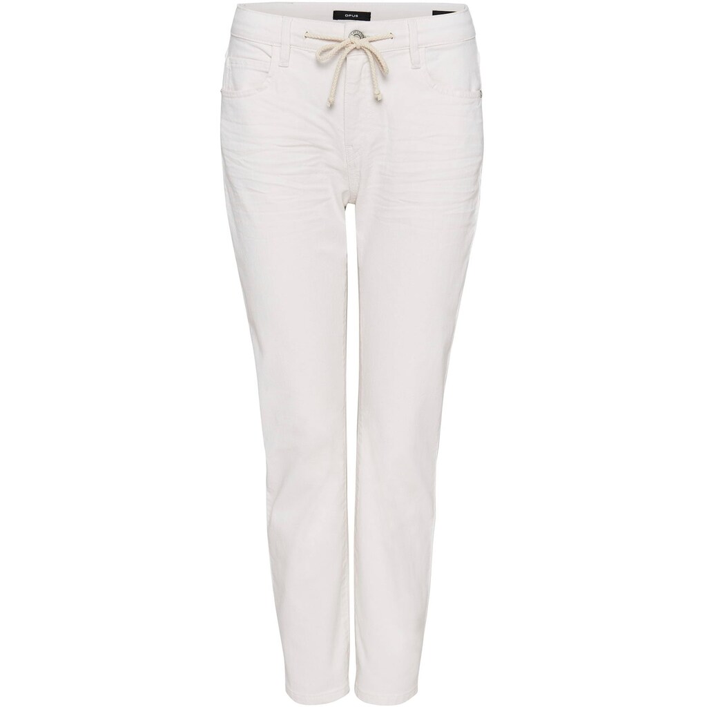 OPUS 5-Pocket-Jeans »Louis Colored«, mit dekorativem Bindedetail