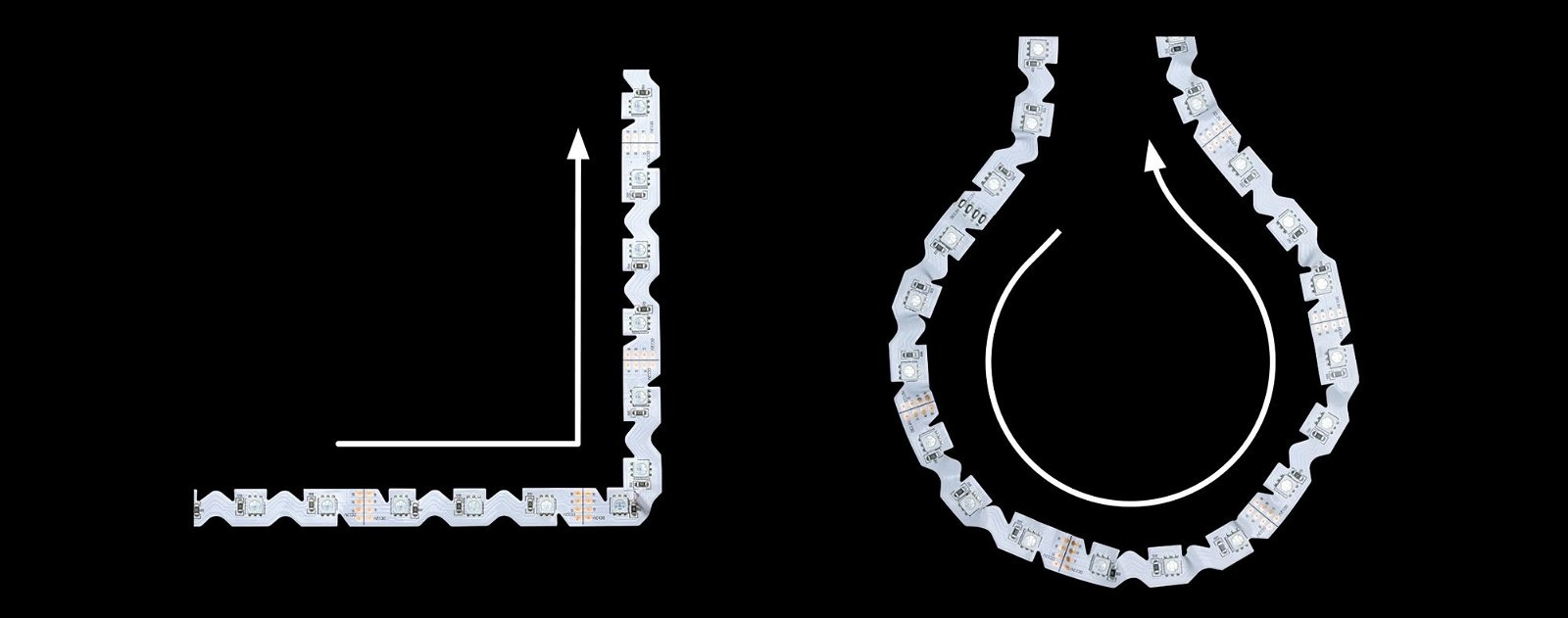 Paulmann LED-Streifen »Function FlexLED 3D Set 1,5m RGB 11W 230V/24V 24VA Weiß«, 1 St.-flammig