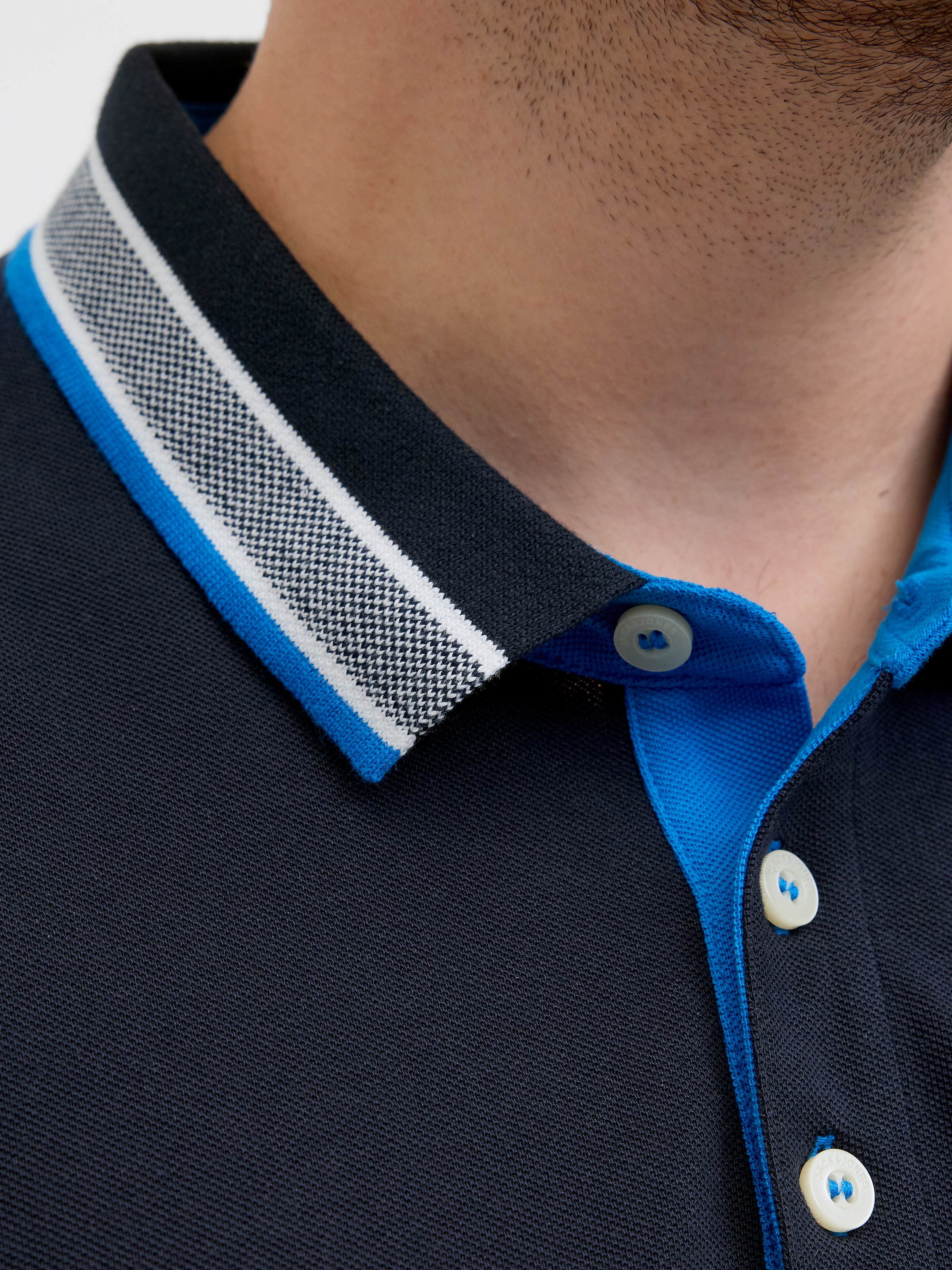 Jack & Jones PlusSize Poloshirt »JJEPAULOS POLO SS NOOS PLS«, mit Logo Stickerei