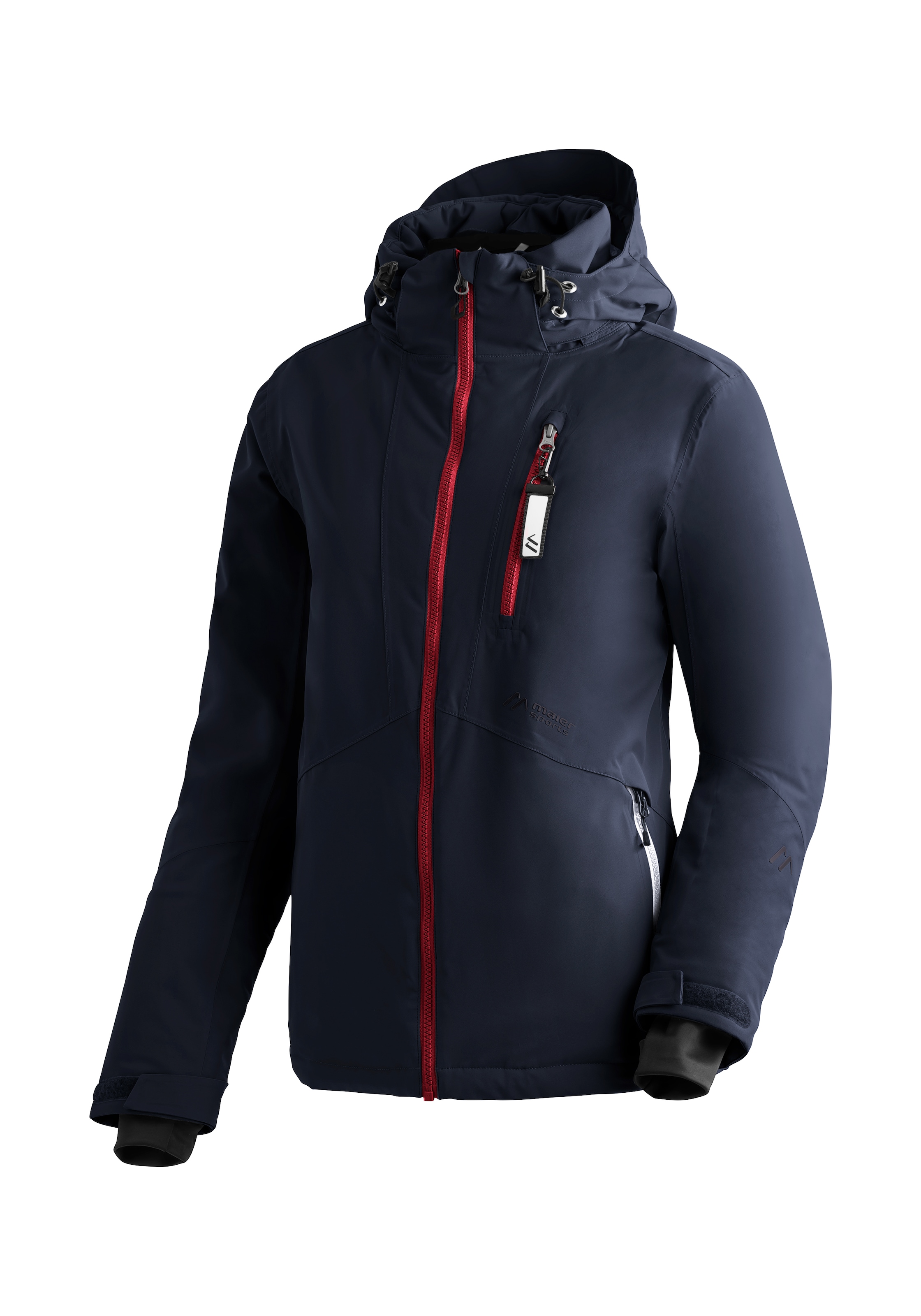 Maier Sports Skijacke »Straja«, Damen Winterjacke, wind/wasserdicht, 3 RV-Taschen und Kapuze