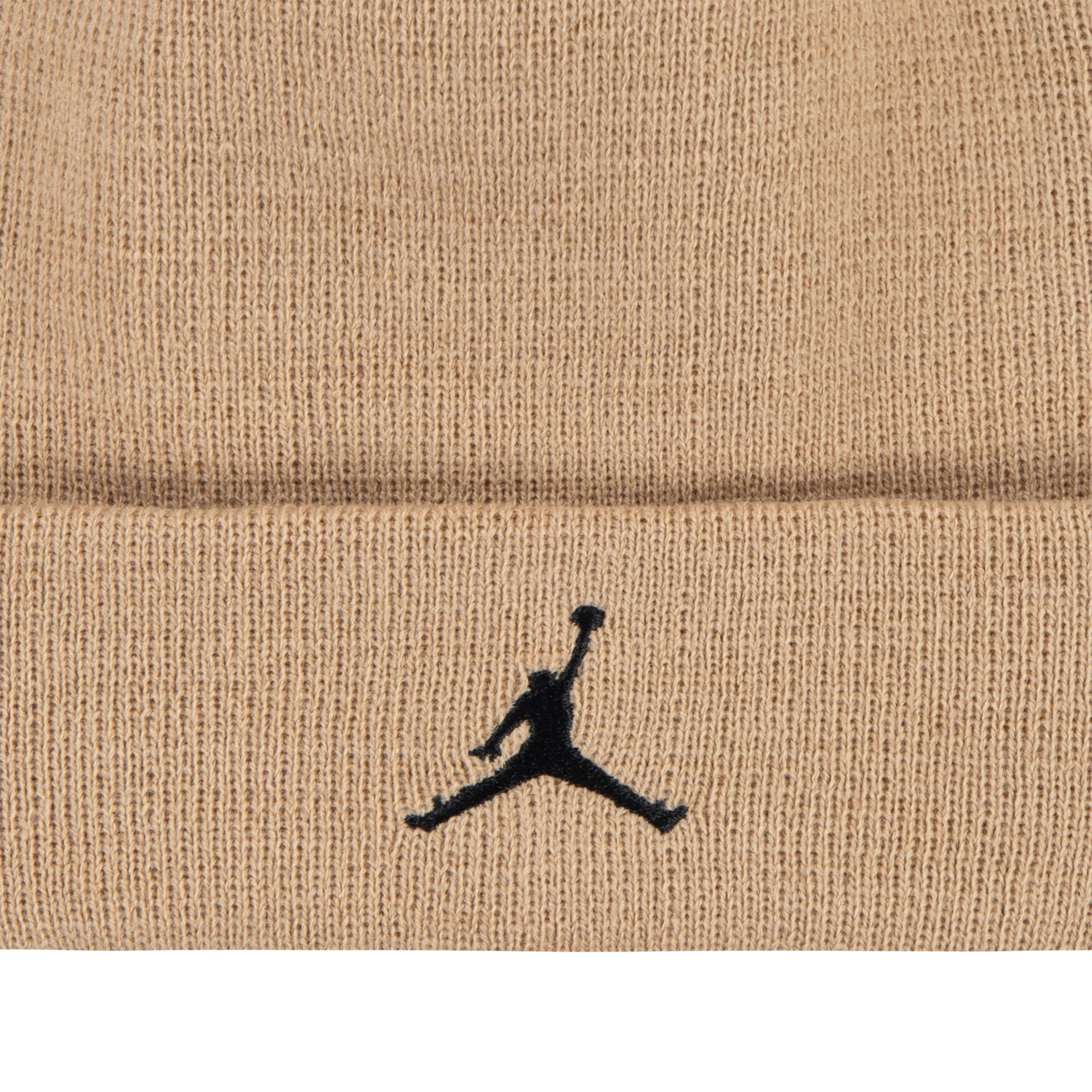 Jordan Beanie »JAN JORDAN ESSENTIALS BEANIE S« 2 Stk. sportlicher Stil, mit Stickerei, aus Polyacryl, in Natur/Schwarz
