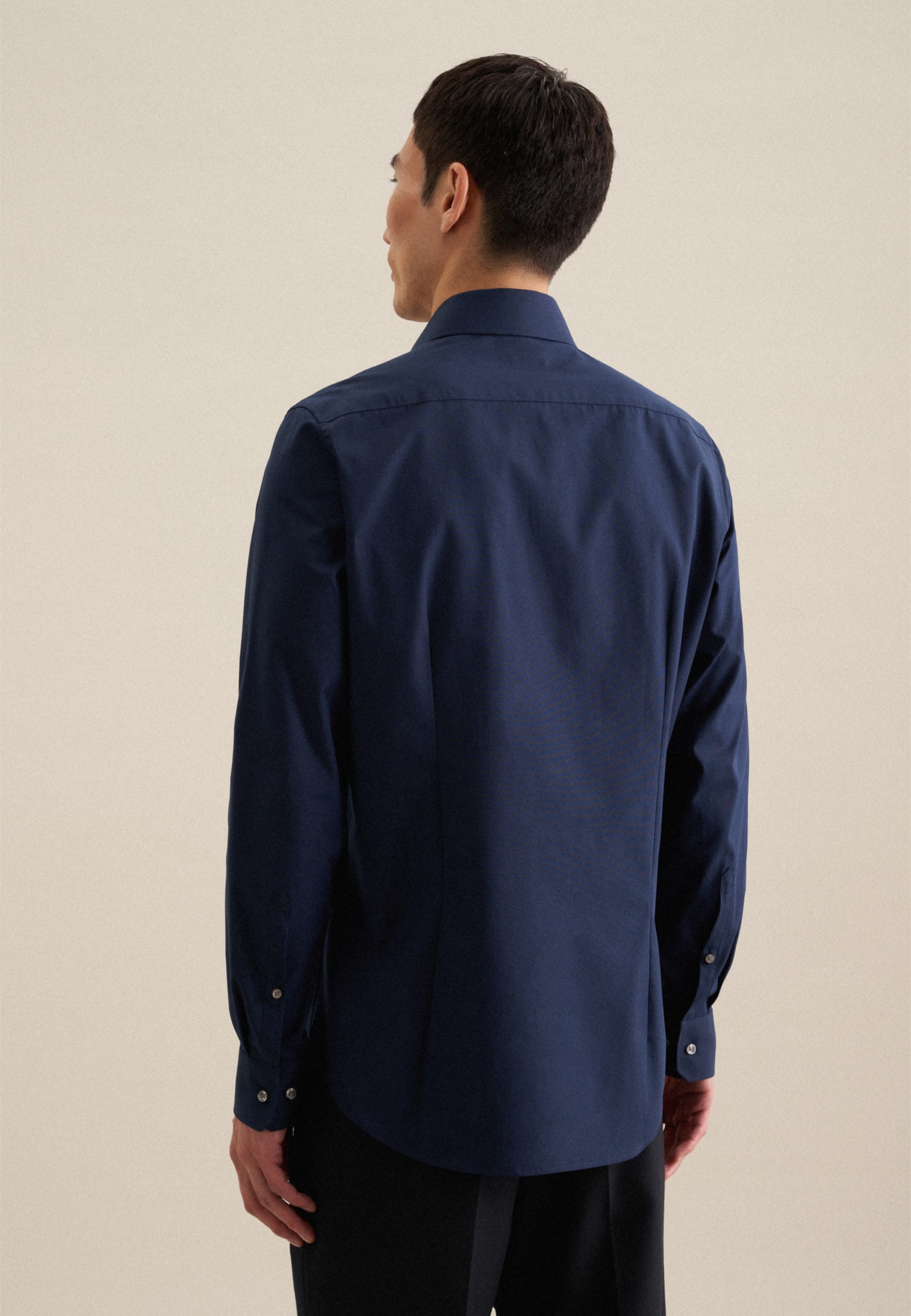 seidensticker Businesshemd »Schwarze Rose« Slim 1/1 Kentkragen