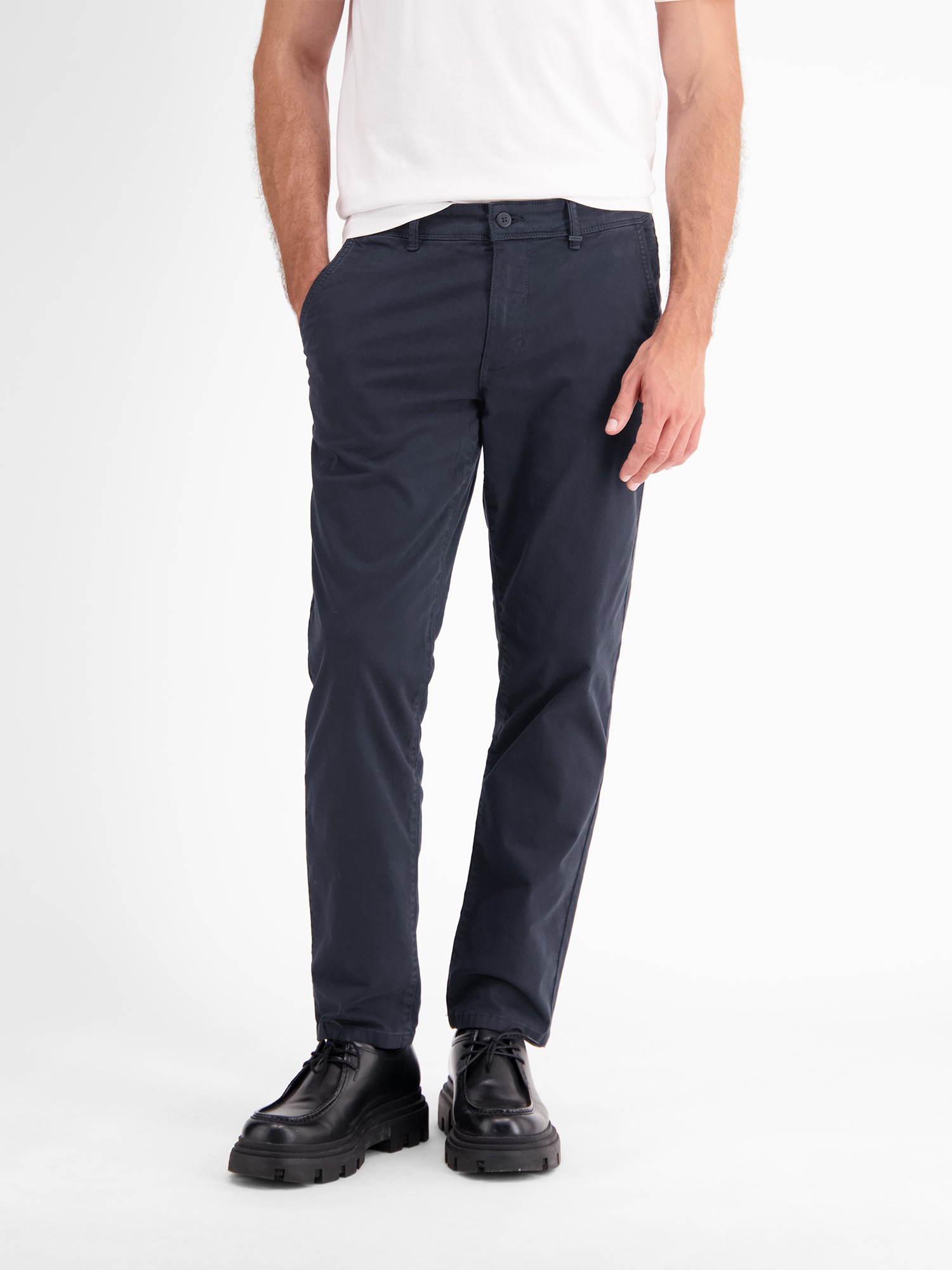LERROS 5-Pocket-Hose »Basic Chino in Strukturqualität, SLIM FIT«