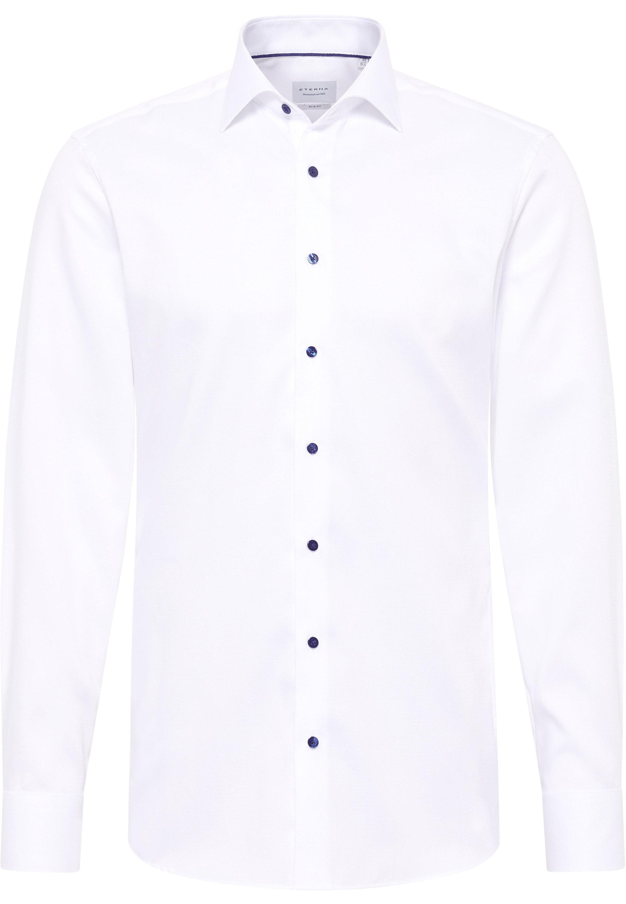 Eterna Langarmhemd »SLIM FIT«, NON IRON (bügelfrei)