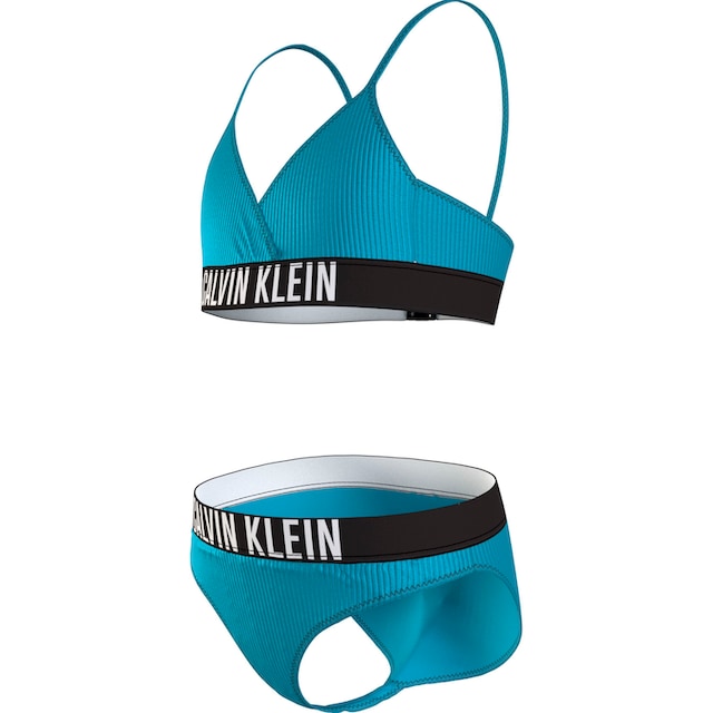 Calvin Klein Swimwear Triangel-Bikini »CROSSOVER TRIANGLE BIKINI SET«, (2  St.), mit Markenlabel online bei OTTO
