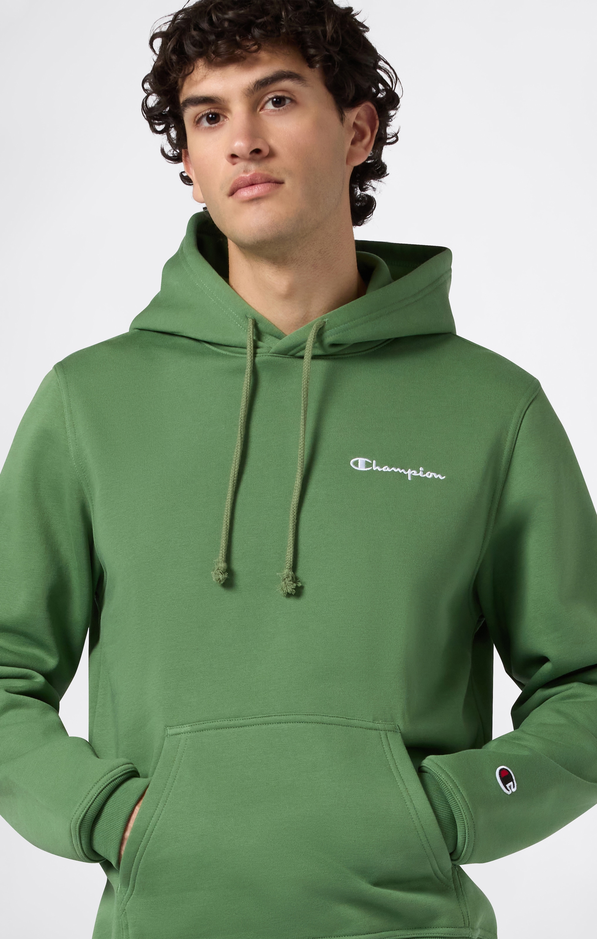 Champion Kapuzensweatshirt »ICONS CONTRAST Fleece Hoodie«, (1 tlg.)