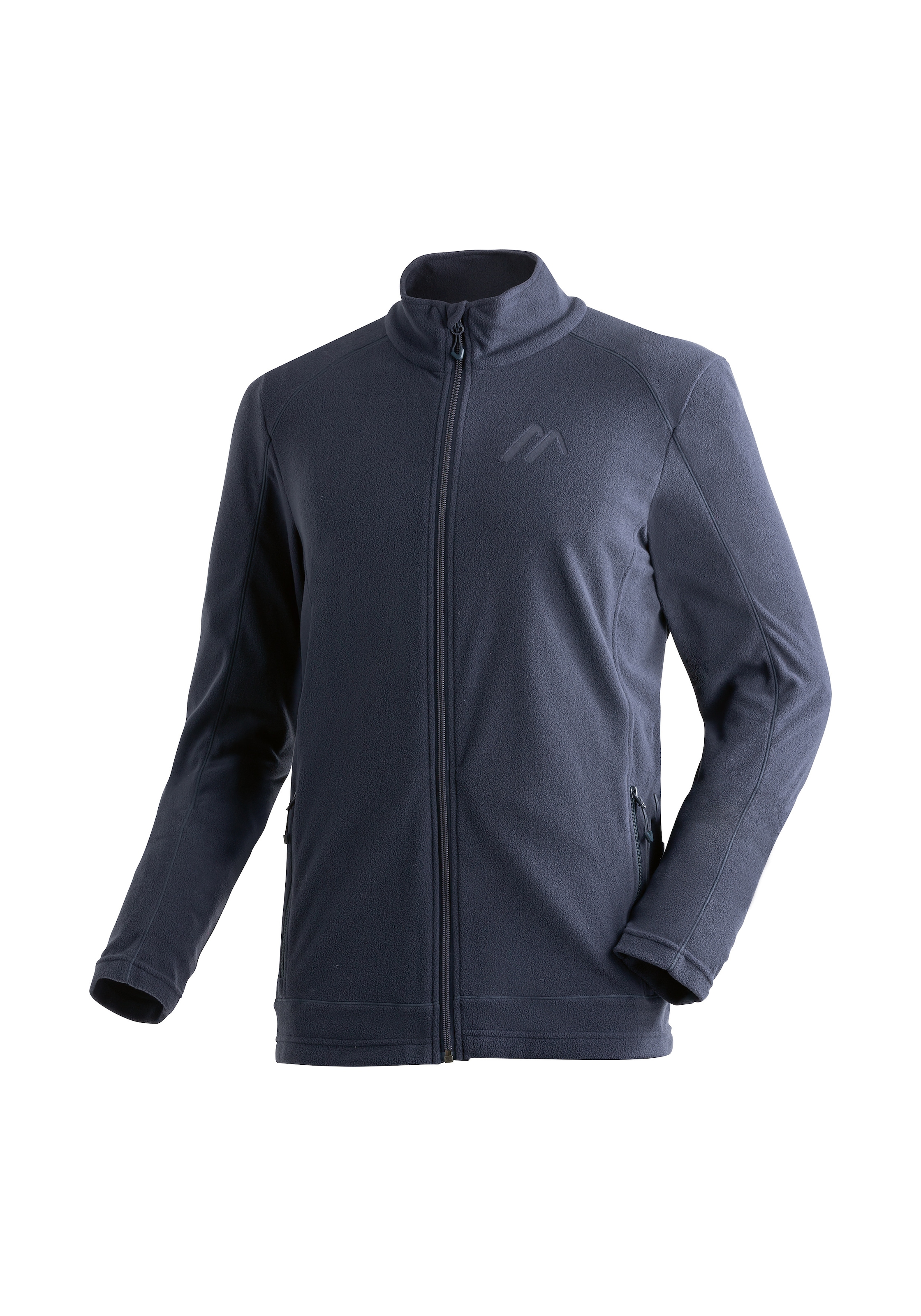 Maier Sports Fleecejacke »Dennis Jacket M« Herren Midlayer, pflegeleichtes Fleece mit 2 RV-Taschen