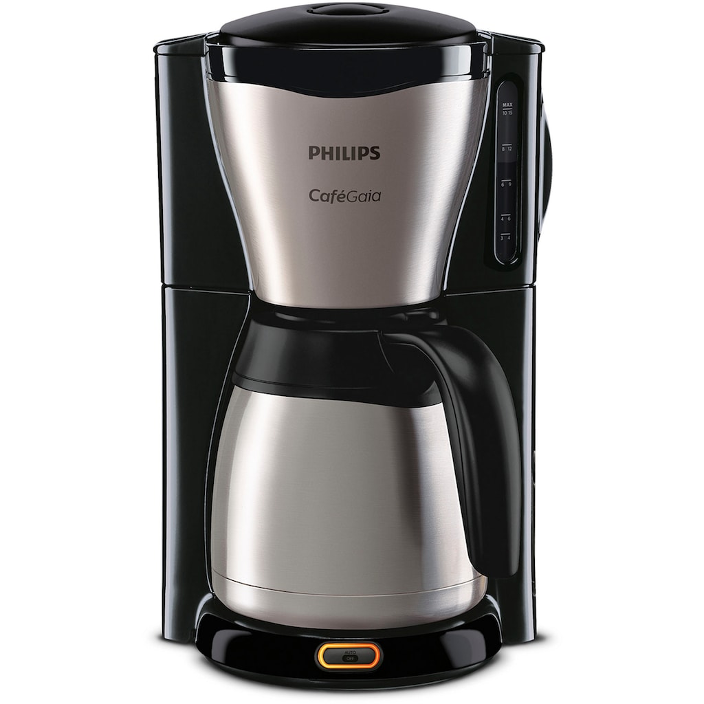 Philips Filterkaffeemaschine »HD7546/20«, 1,2 l Kaffeekanne, 1x4, mit Thermokanne, Tropfstopp und Abschaltfunktion