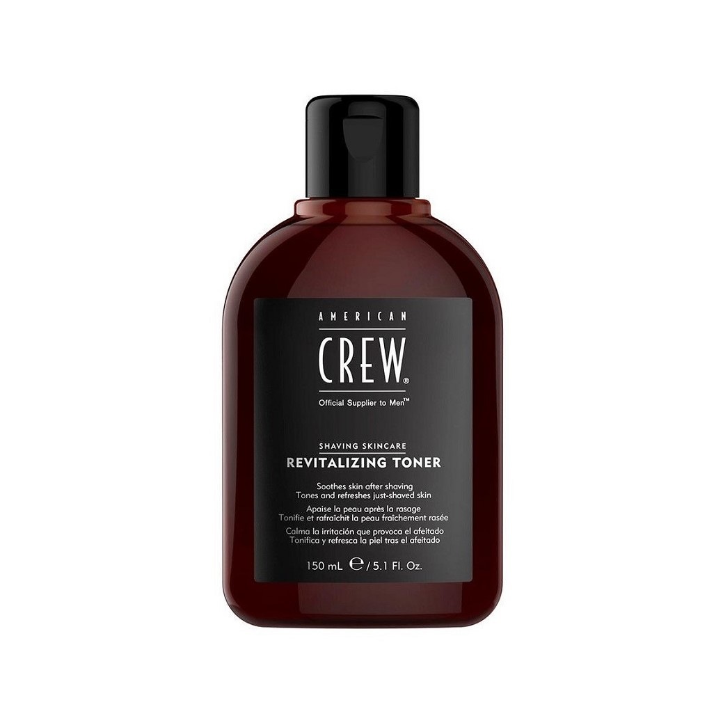 American Crew Herren Bartbalsam »Revitalizing Toner Aftershave Balsam 150 ml« mit revitalisierendem Aroma in braun
