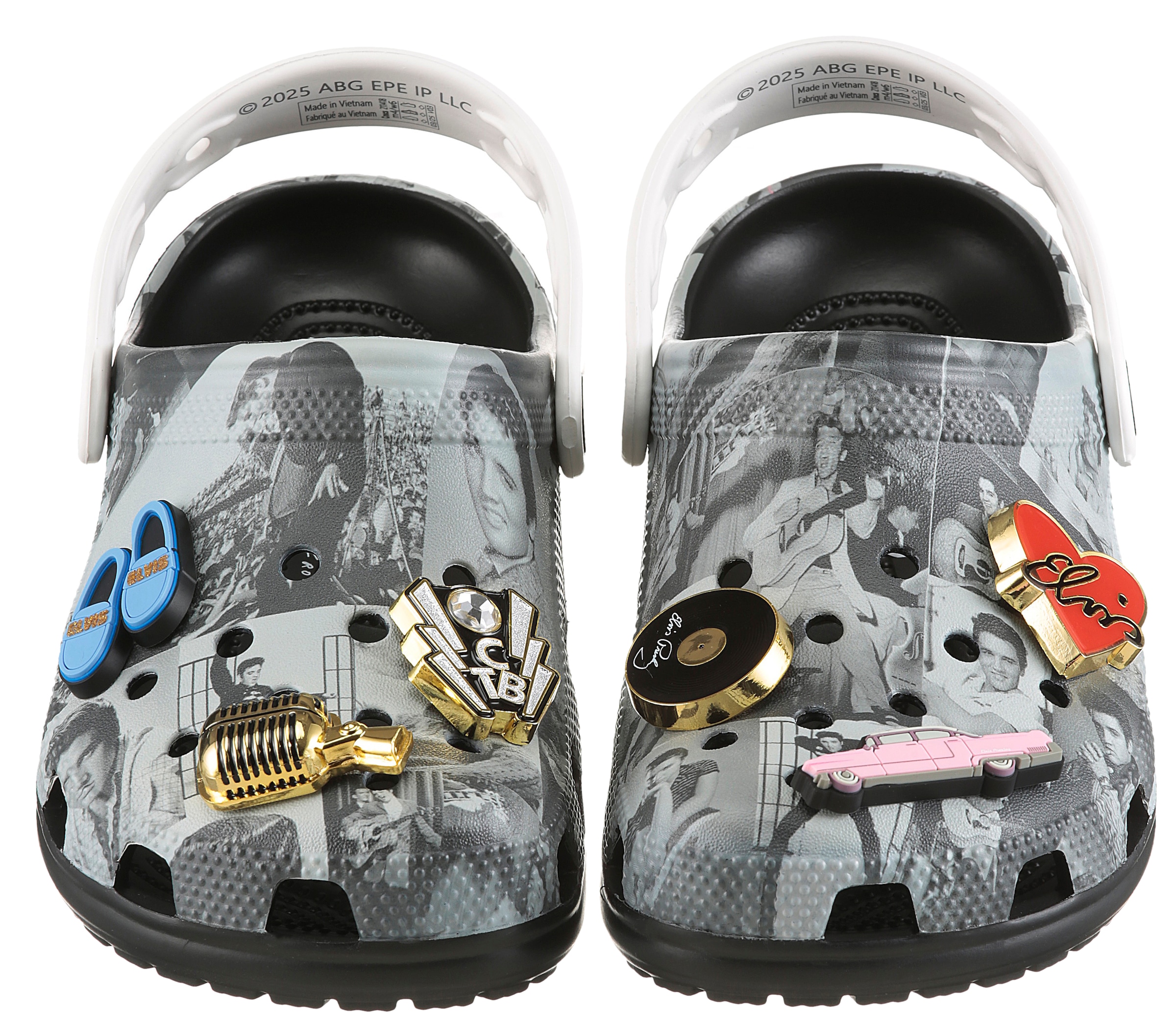 Crocs Hausschuh »Classic Clog Elvis«, Clog, Sandale mit Fersenriemchen