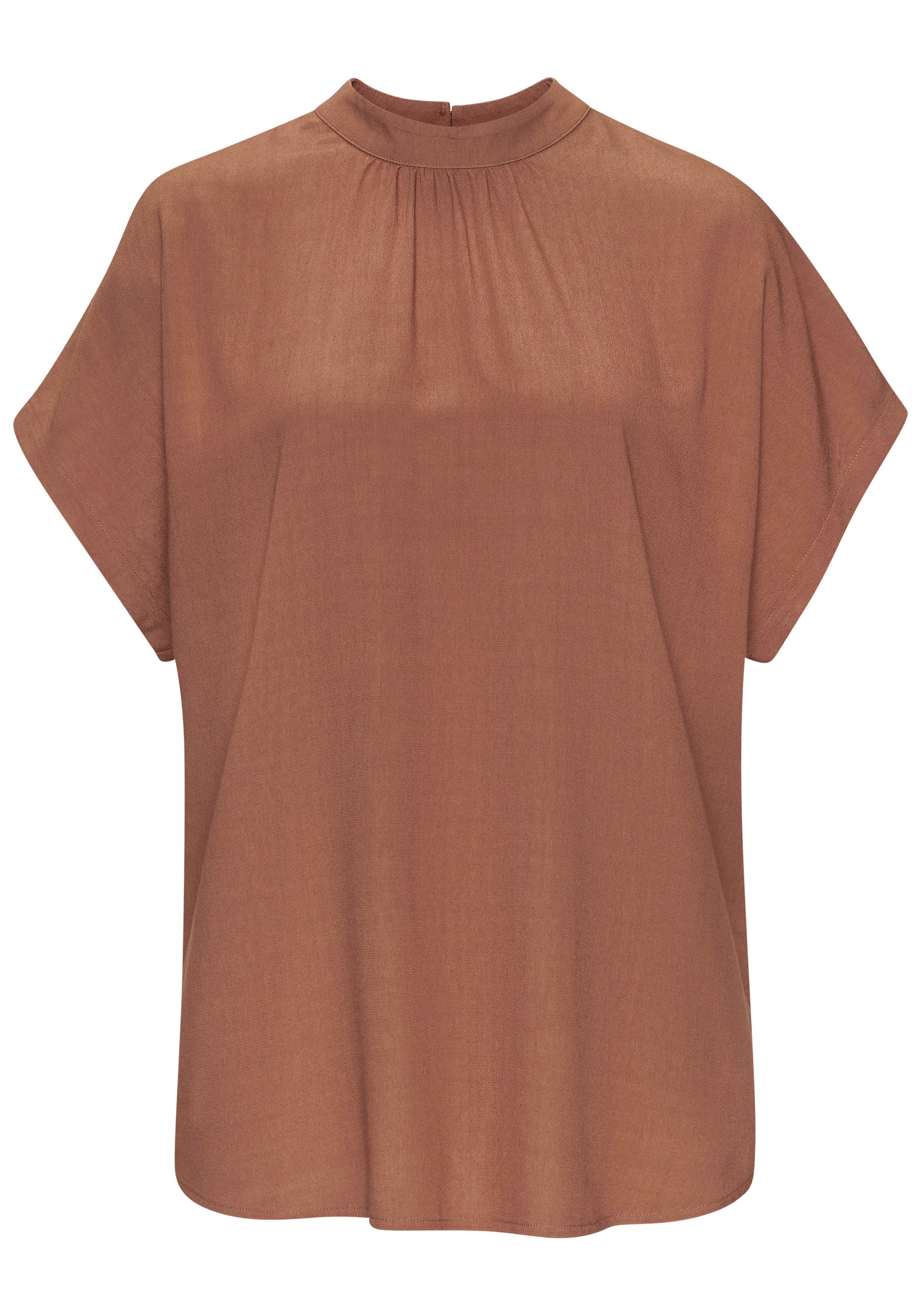 LASCANA Kurzarmbluse, in lockerer Passform, Damenbluse, sportlich elegant