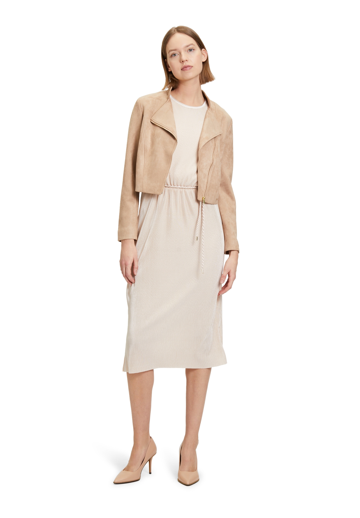 Betty&Co Plisseekleid »Plisseekleid ohne Arm«