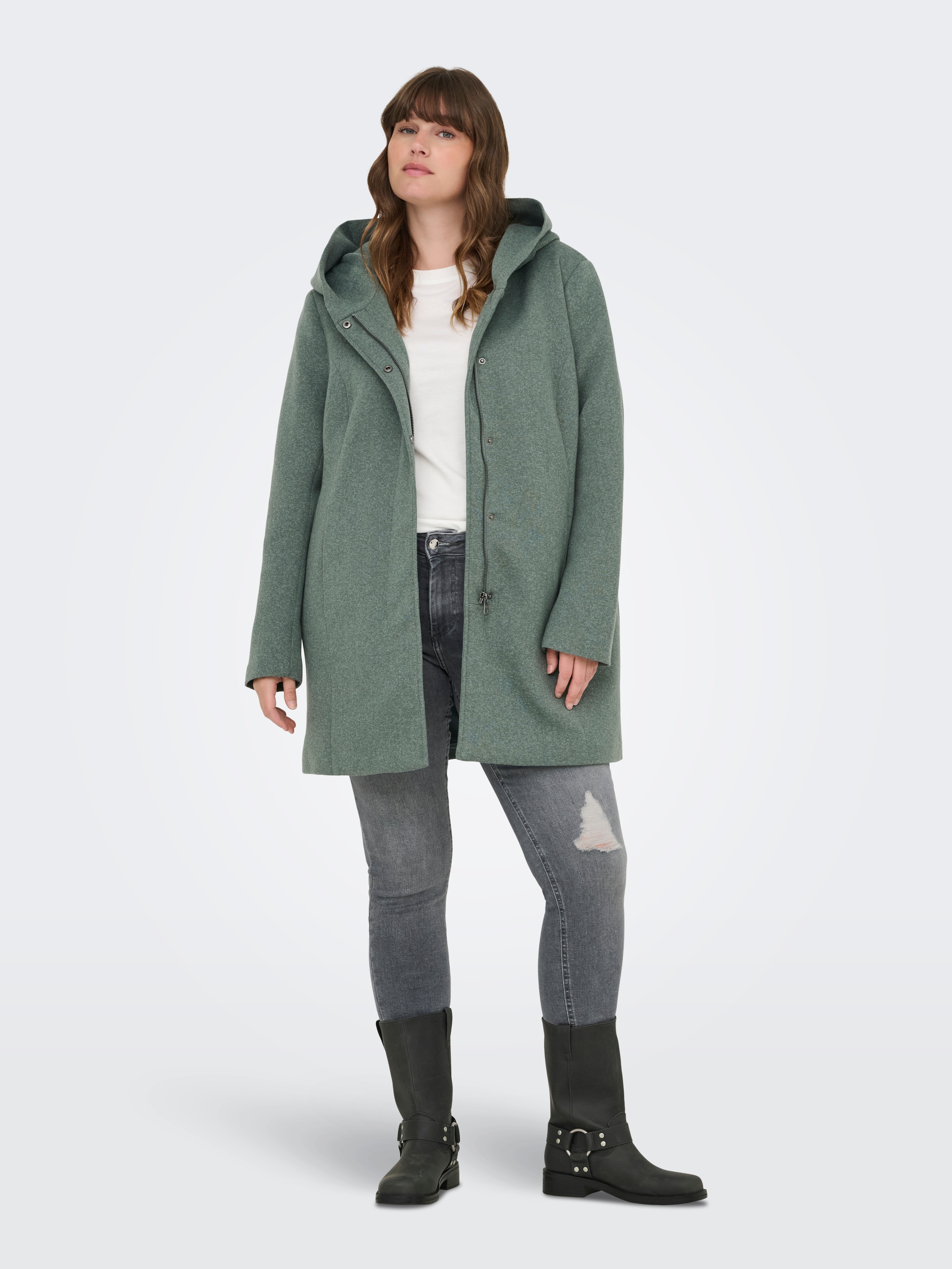ONLY CARMAKOMA Kurzmantel »CARSEDONA LIGHT COAT OTW NOOS«