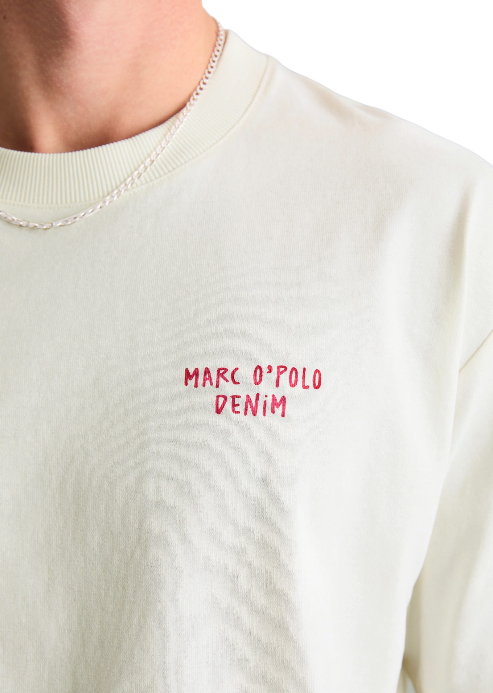 Marc O'Polo DENIM T-Shirt relaxed mit Rückenprint