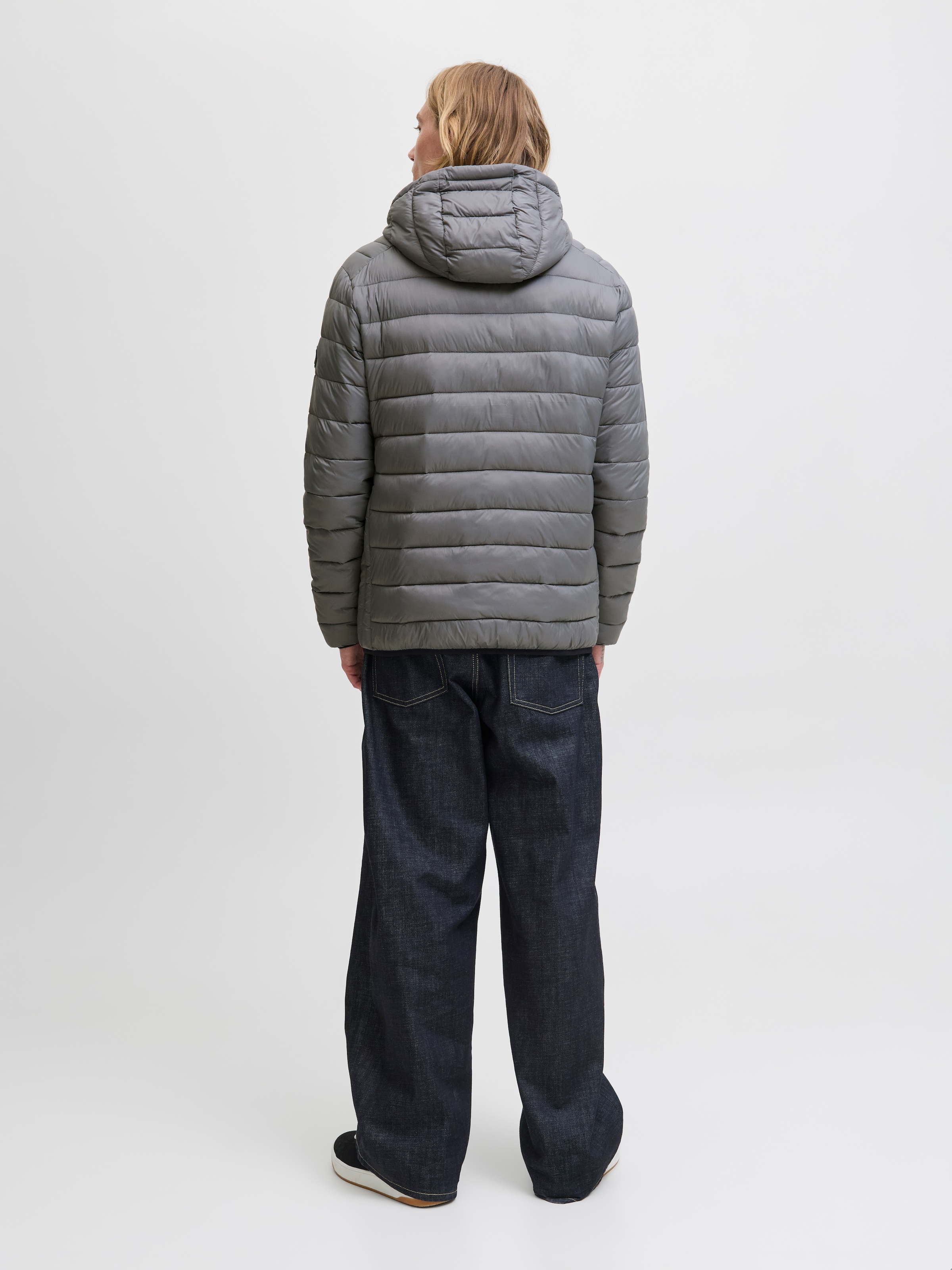 Jack & Jones Steppjacke »JJEBRADLEY LIGHT PUFFER HOOD NOOS«, mit Kapuze