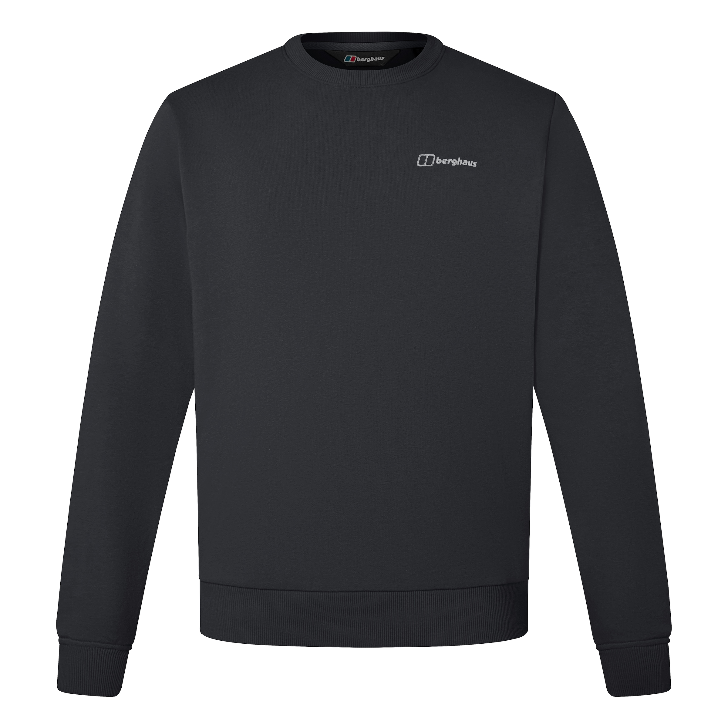 Berghaus Longsleeve »M LOGO CREW LIGHT« superwarme Schicht, sportlicher Stil, Rundhalsausschnitt