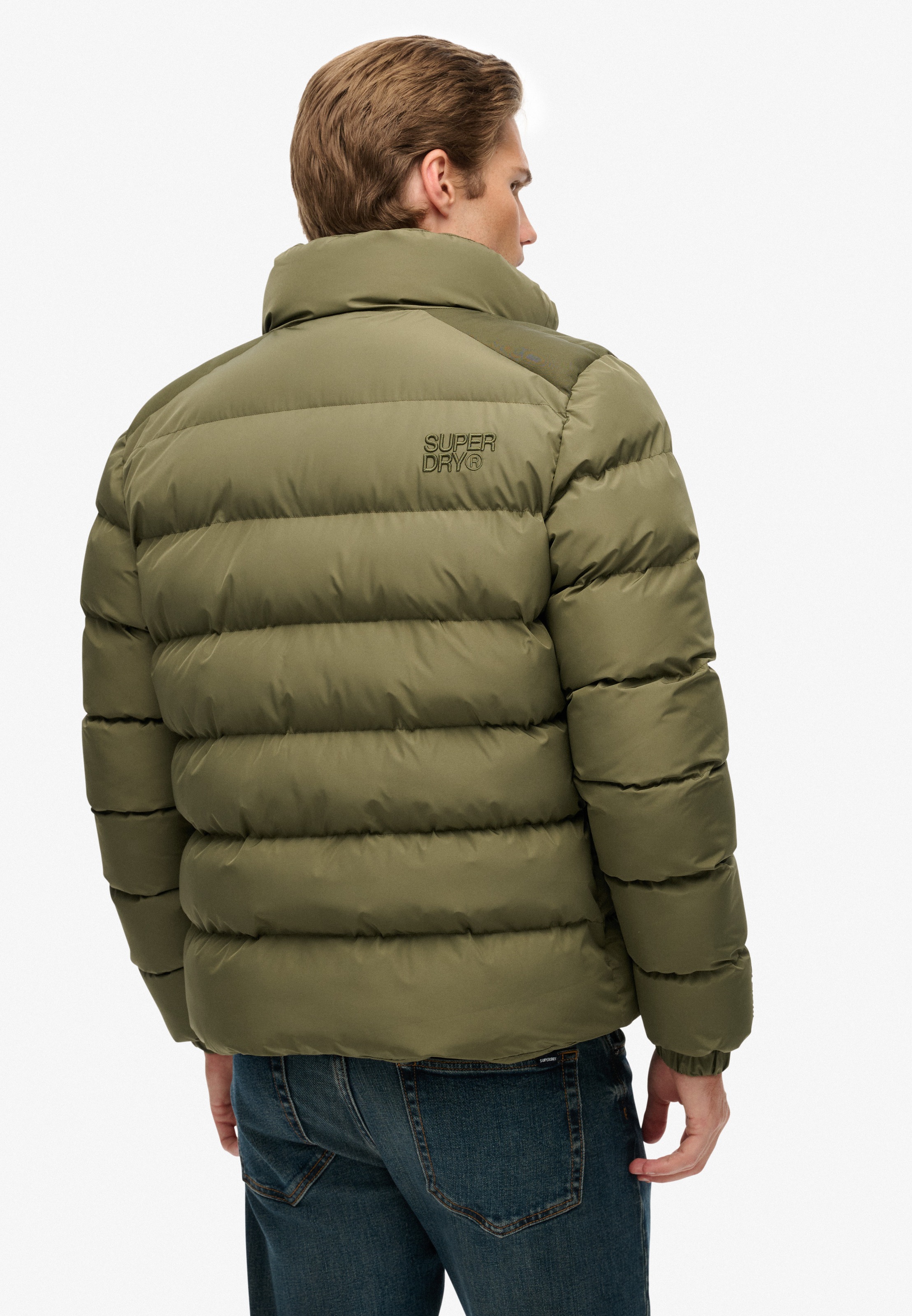Superdry Steppjacke »SPORTS PUFFER JACKET« ohne Kapuze