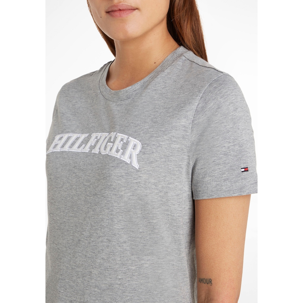 Tommy Hilfiger T-Shirt »REG TONAL HILFIGER C-NK SS«