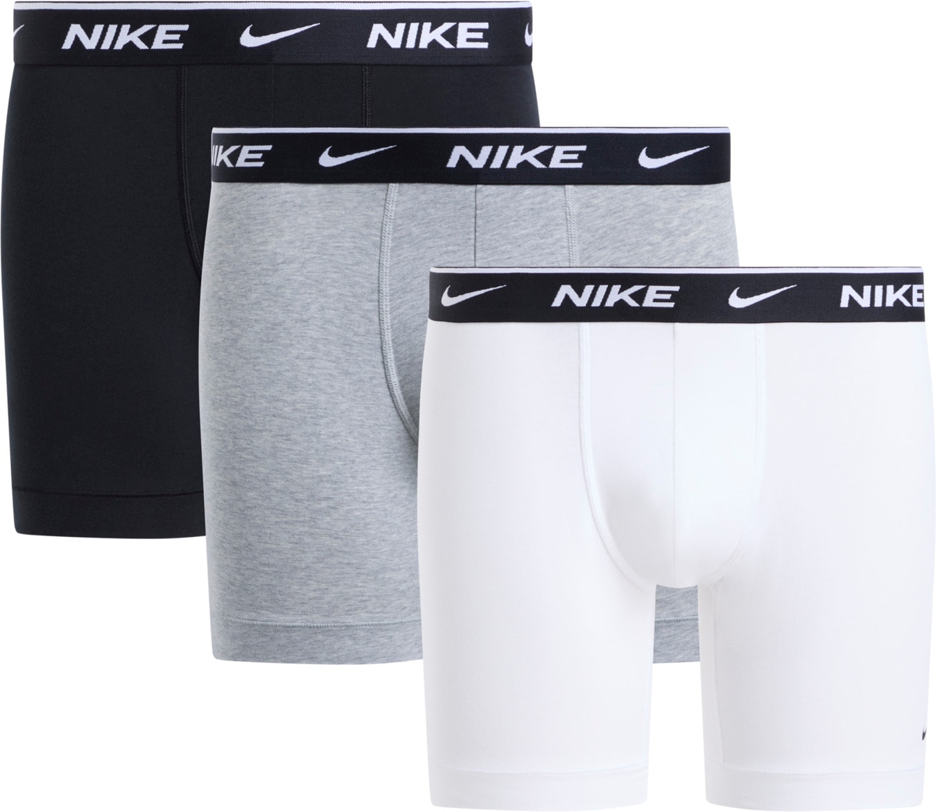 NIKE Underwear Boxer »BOXER BRIEF 3PK« Packung, 3er, 3 Stk. mit Logo-Elastikbund