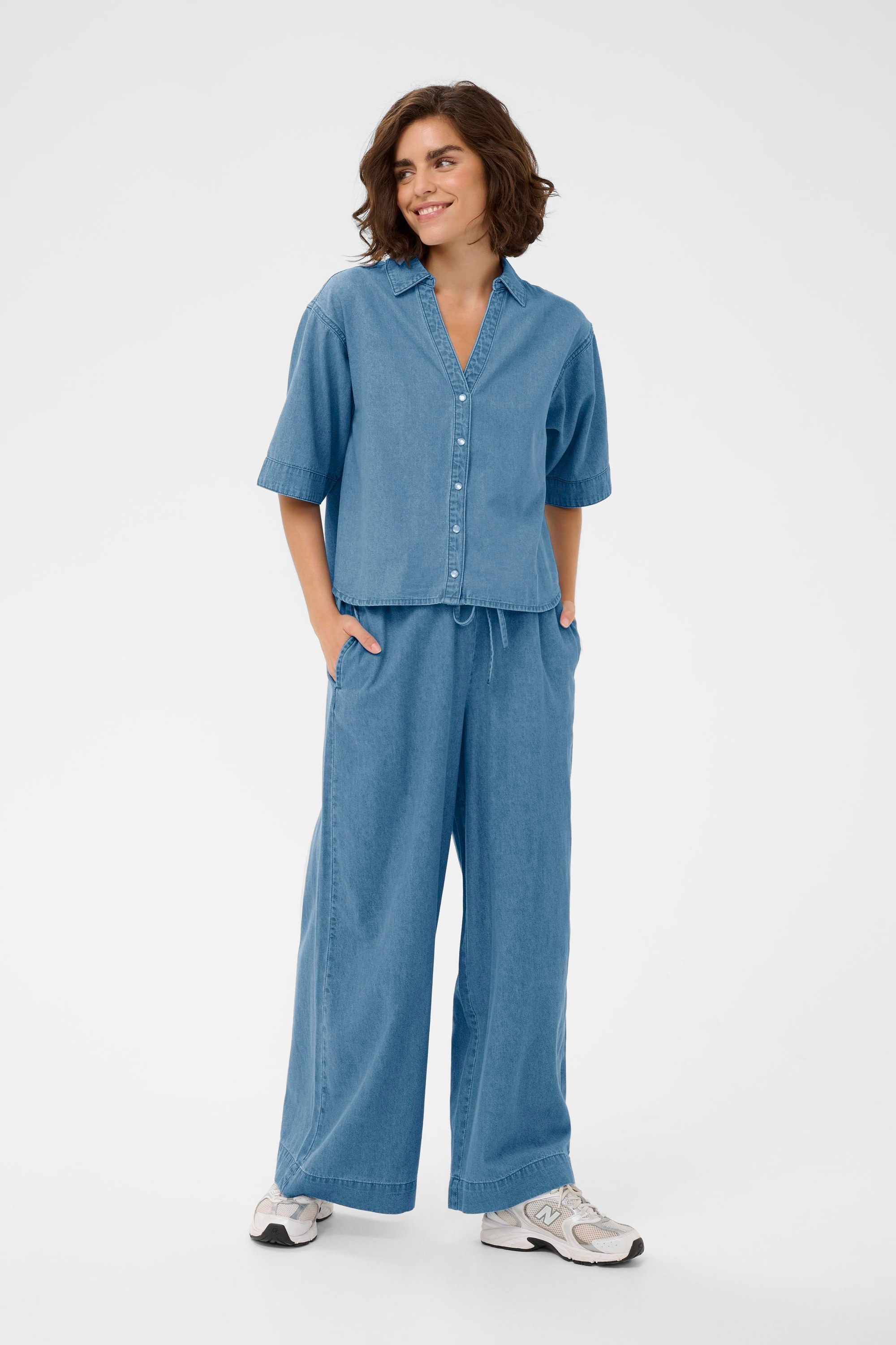 KAFFE Stoffhose »Casual Hose KAjade«