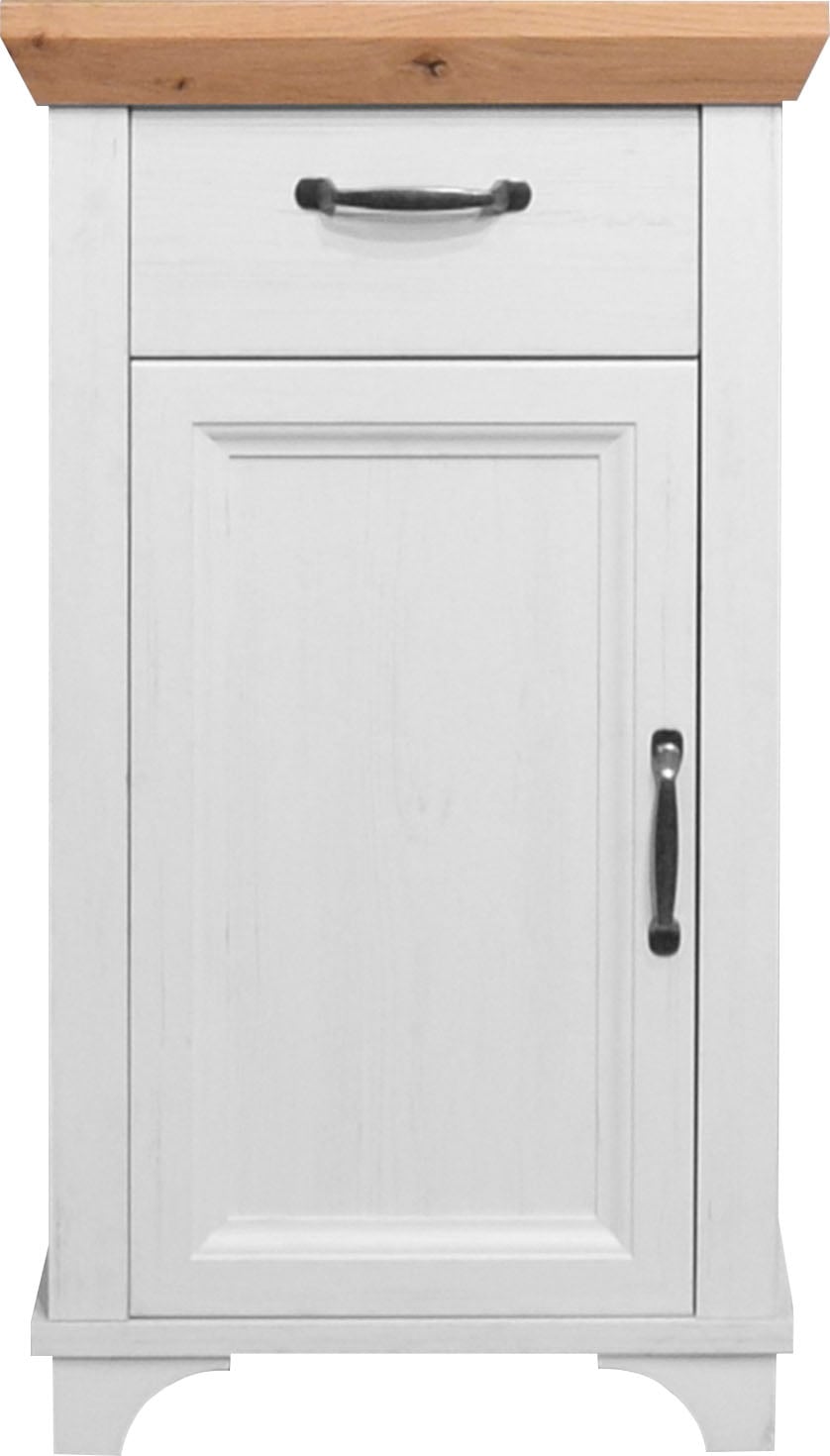 Mäusbacher Unterschrank »Mali«, Landhausstil, Breite 45 cm, Höhe 83 cm, Metallgriffe