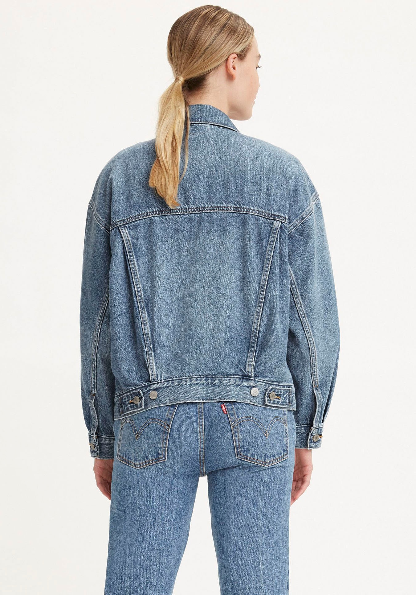 Levi's® Jeansjacke »90S TRUCKER« mit Umlegekragen