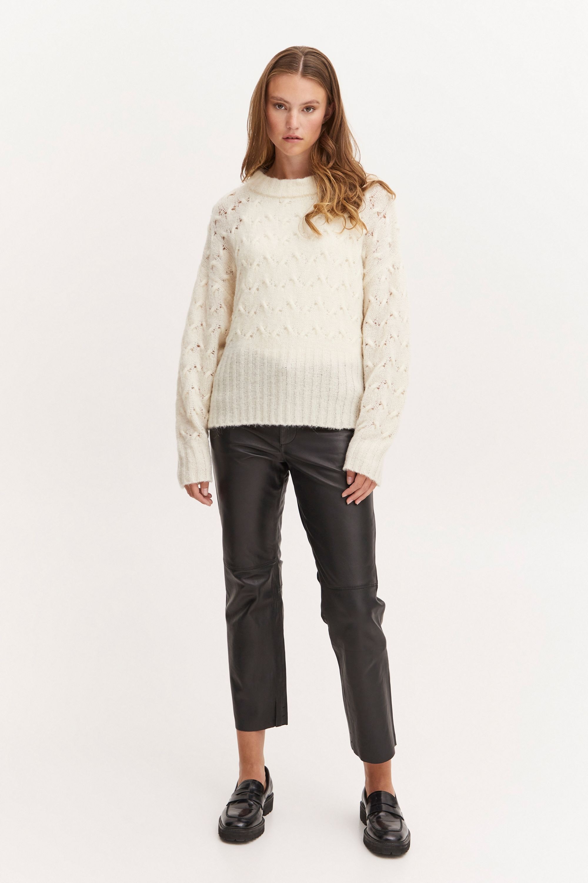 Pulz Jeans Strickfleece-Pullover »Strickpullover PZAstrid«