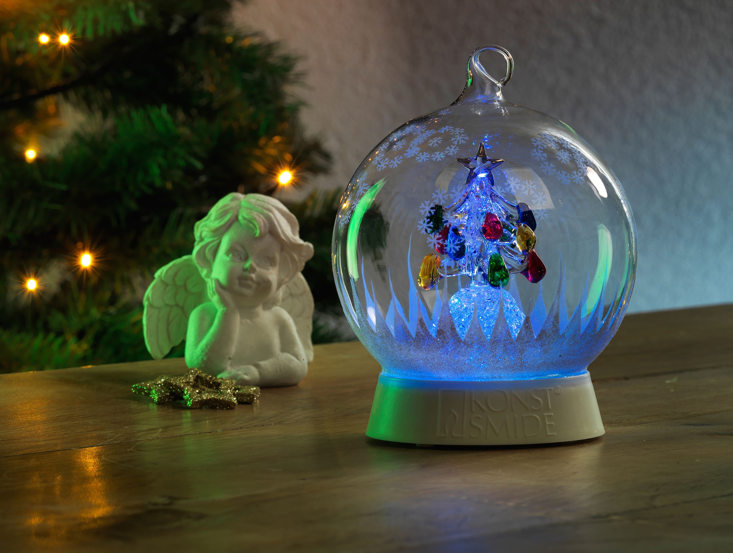 1 bei Dekolicht LED bestellen KONSTSMIDE »Weihnachtsdeko«, OTTO flammig-flammig, Weihnachtsbaum Glaskugel