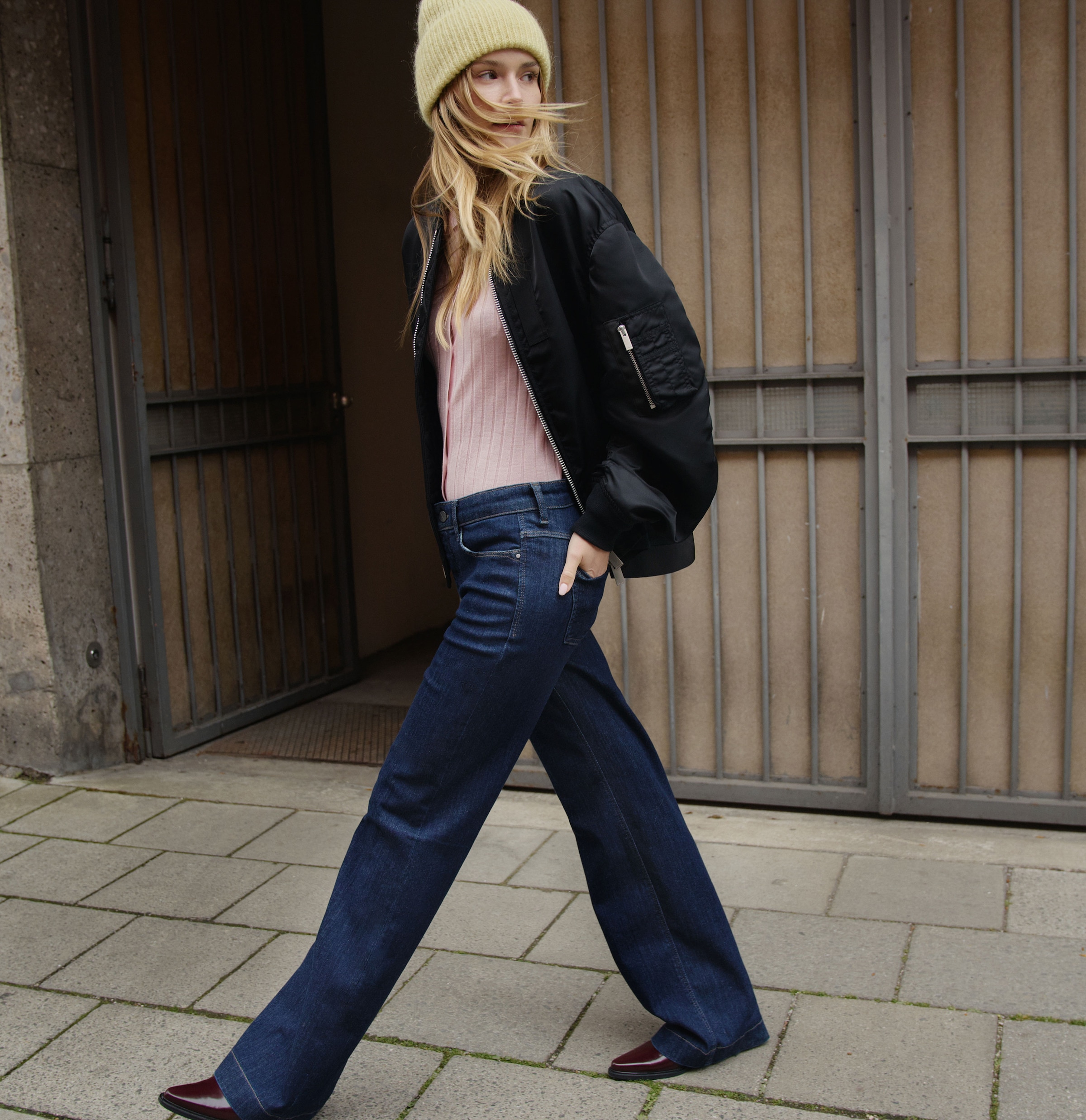 MAC Weite Jeans »Dream Wide authentic«, mit formendem Shaping-Effekt
