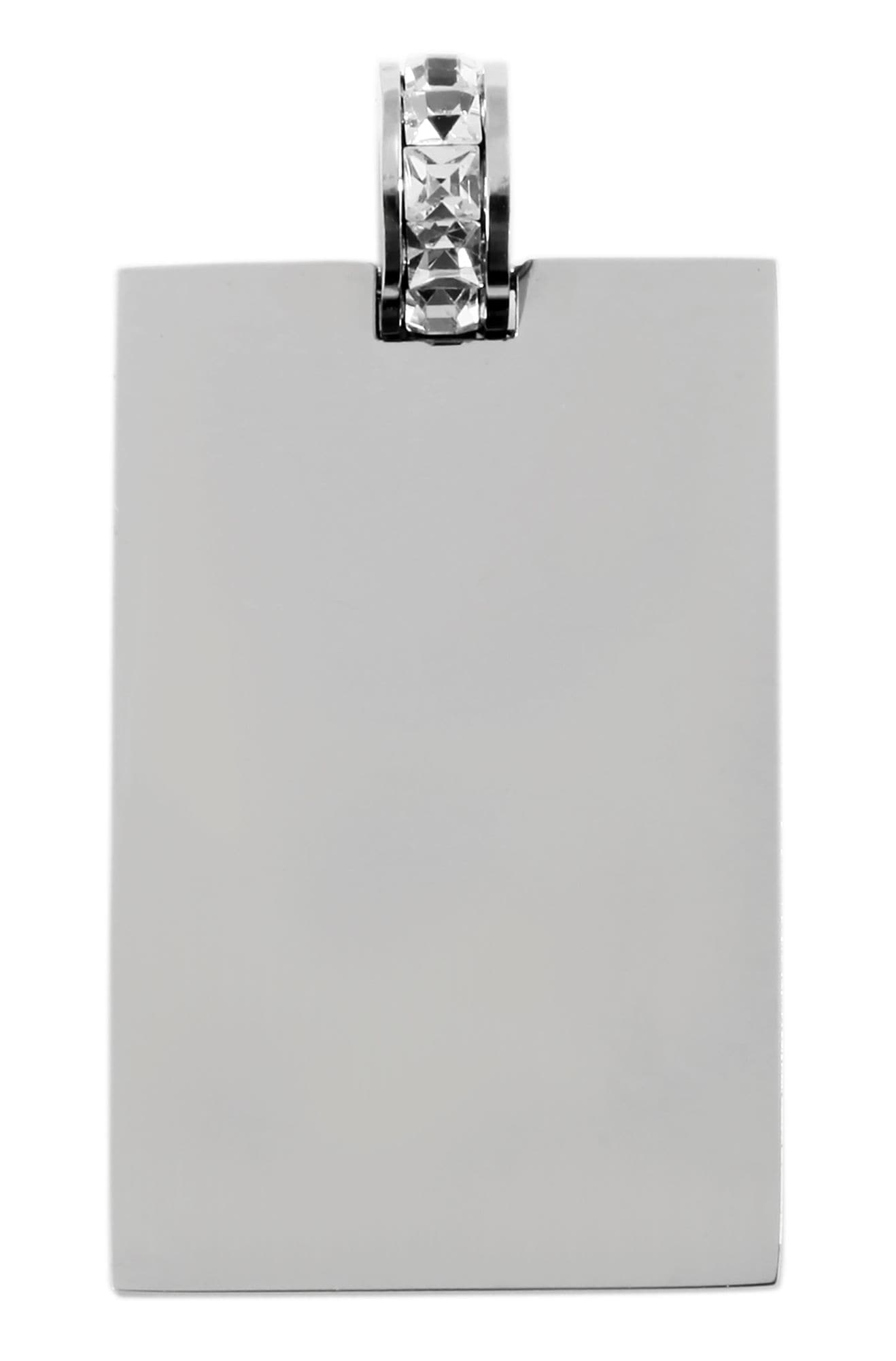 Adelia´s Kettenanhänger »Damen Anhänger aus Edelstahl mit Strass Steinchen«