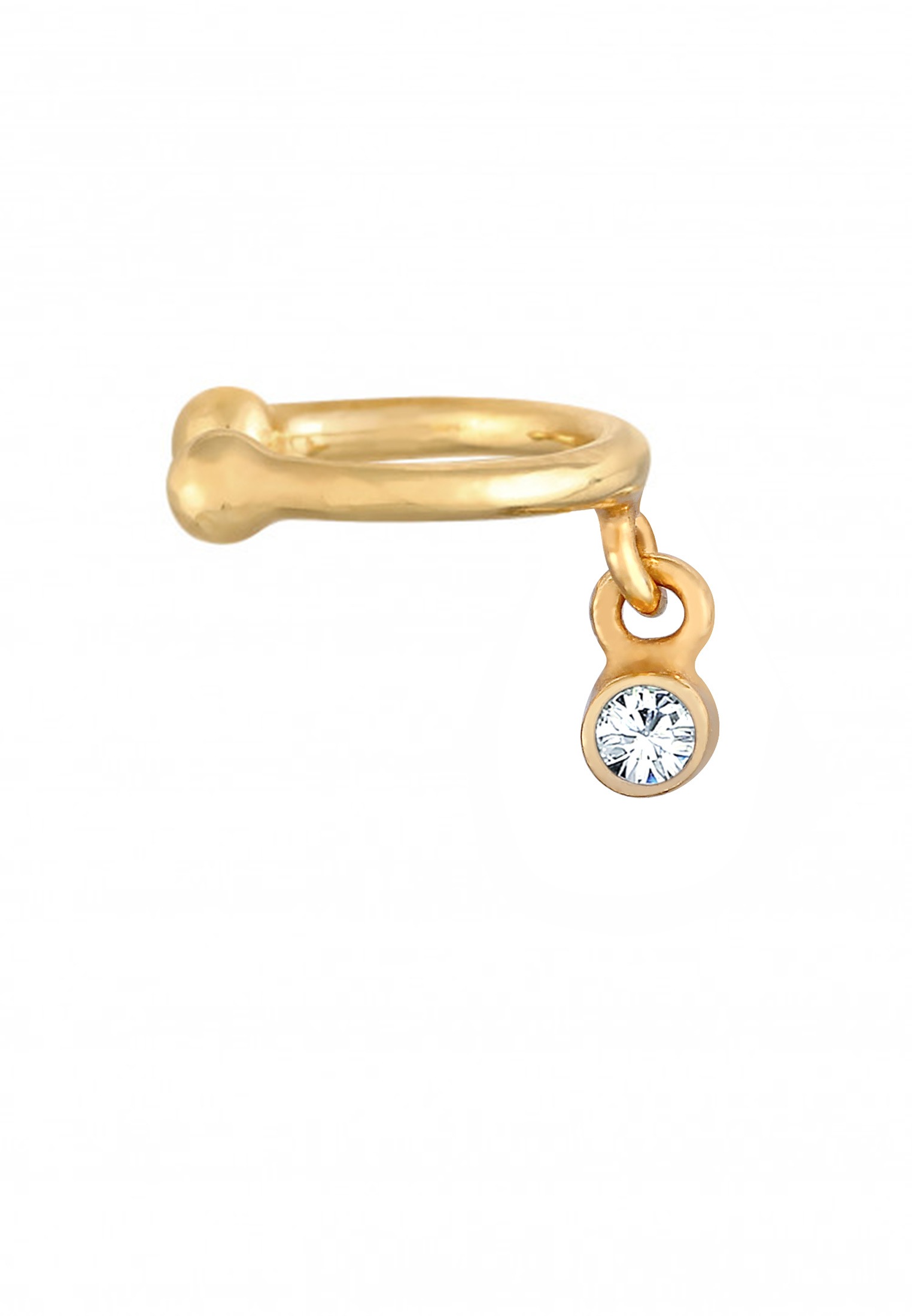 Elli Ohrklemme »Ohrringe Earcuff Kugel Elegant 925 Silber, mit Kristallen von Swarovski®«