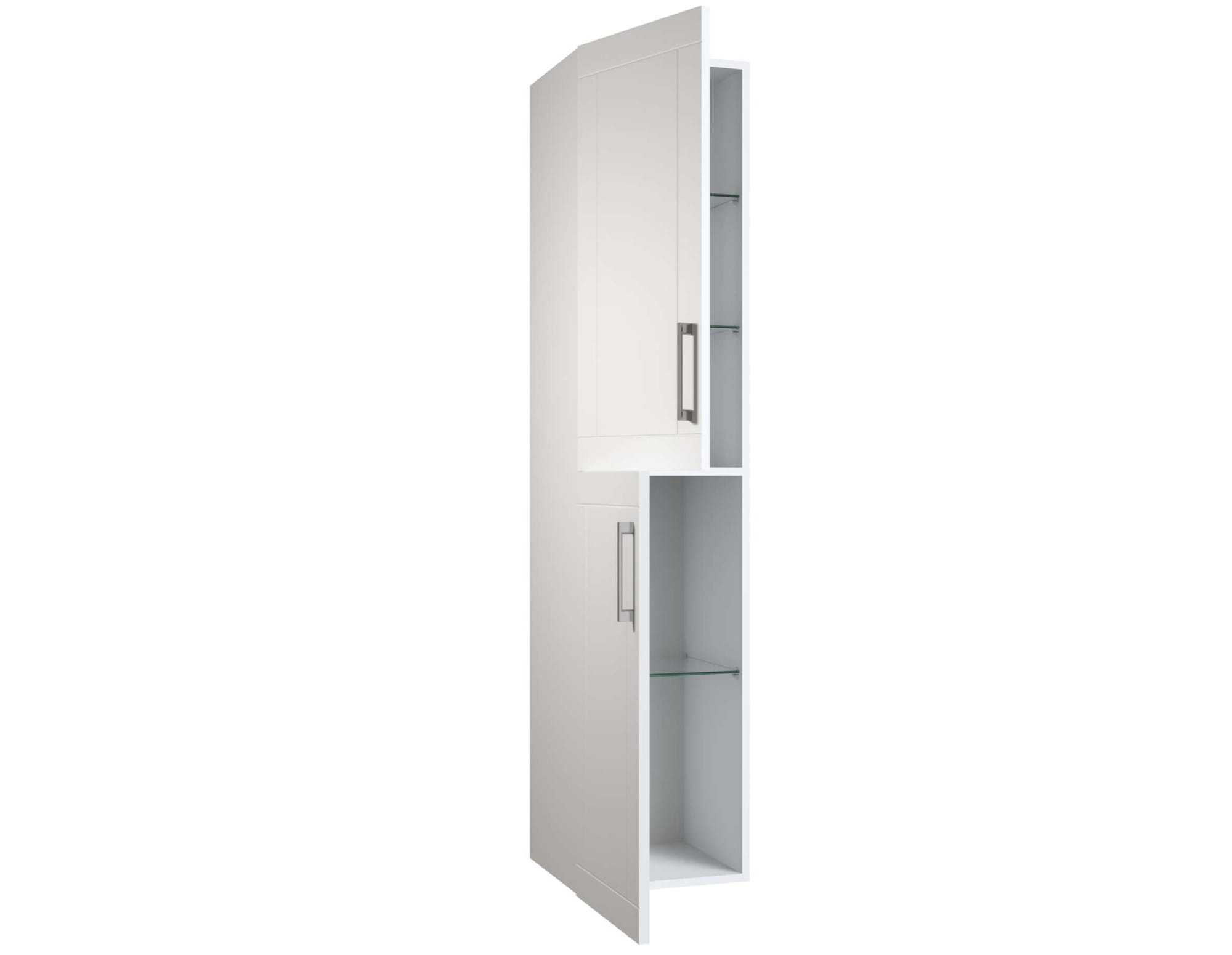 welltime Hochschrank »Serena Retro«, FSC®-zertifiziertes Material, Breite 35 cm, Höhe 160 cm