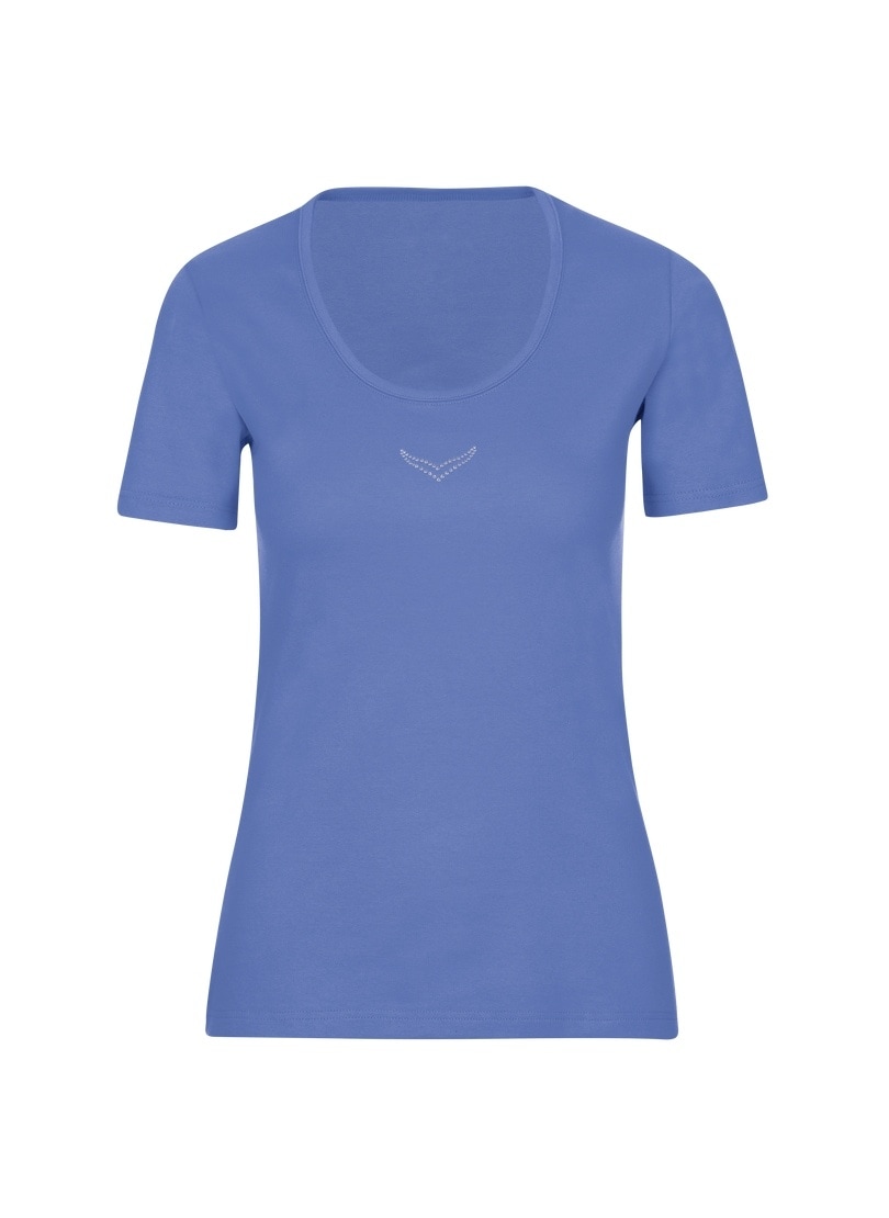 T-Shirt Shop Online »TRIGEMA OTTO kaufen im T-Shirt mit Trigema Kristallsteinen«