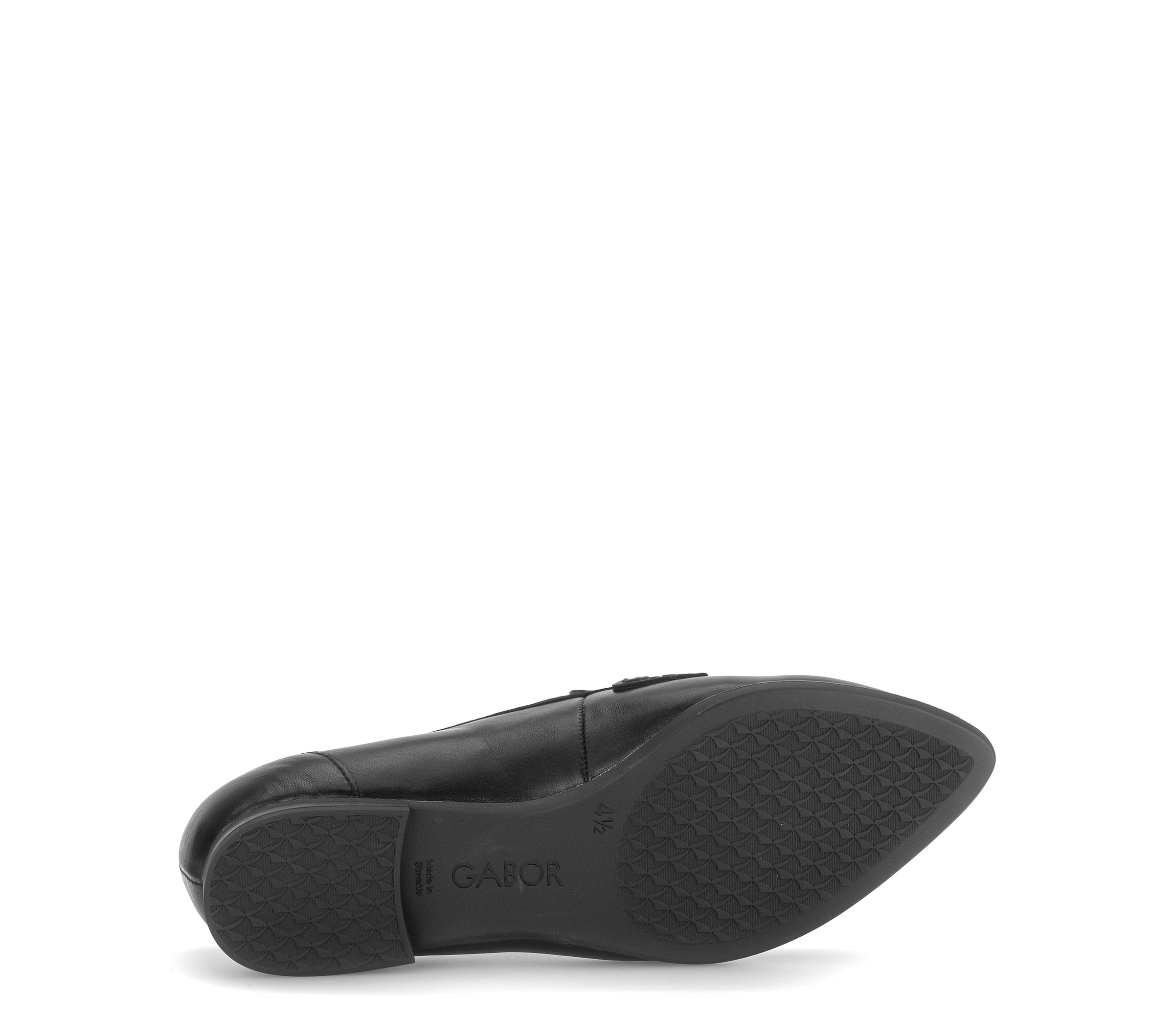 Gabor Slipper  Blockabsatz, Schlüpfschuh mit modischem Zierriegel, Weite G (=weit)