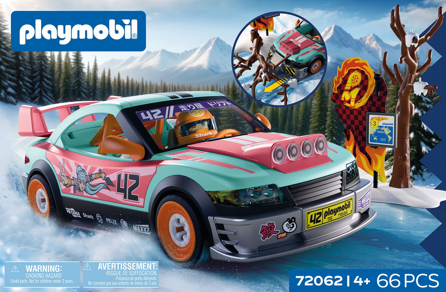 Playmobil® Konstruktions-Spielset »Offroad Tuningcar (72062), City Action« Made in Europe