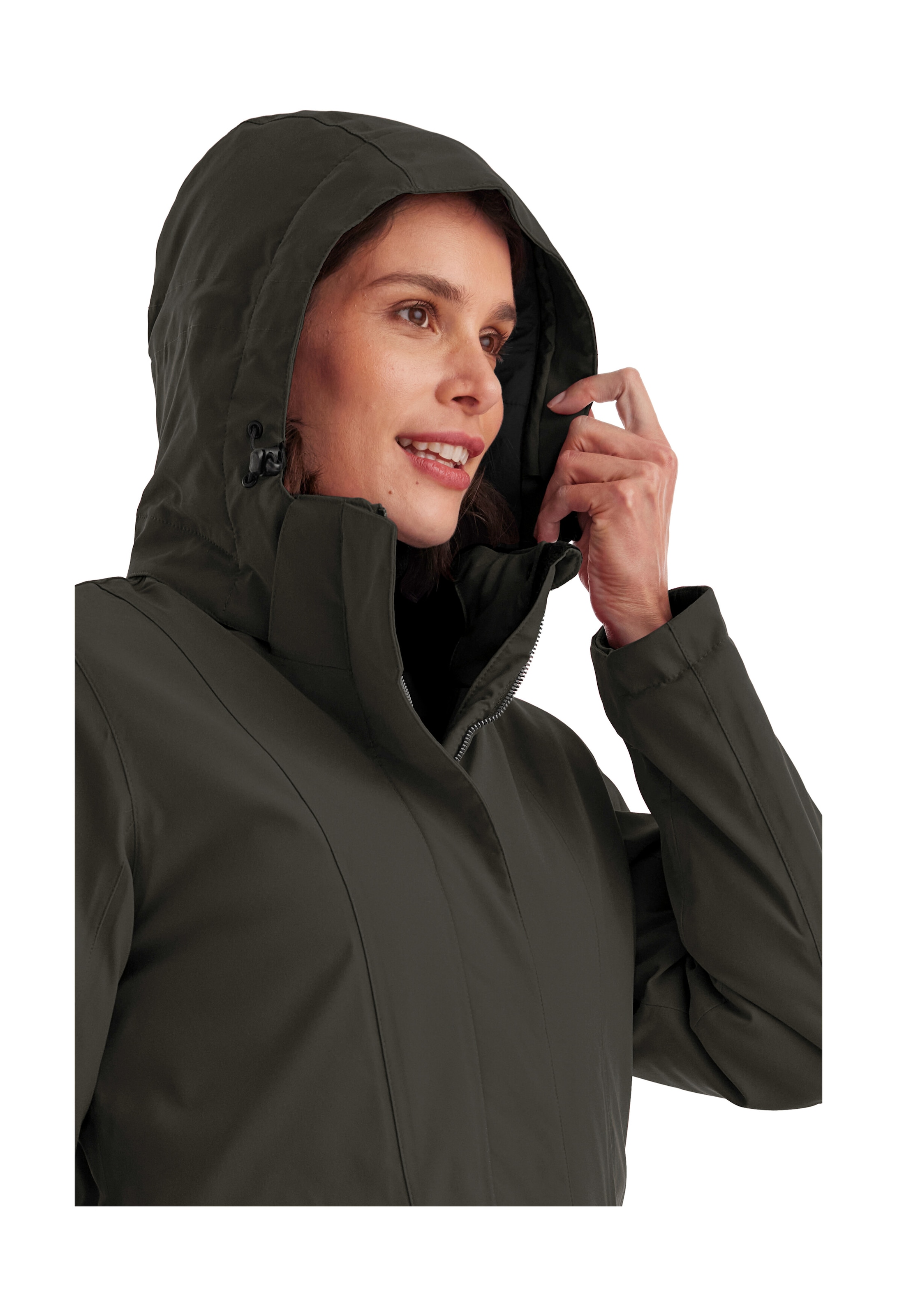 Killtec Parka »Damen Funktionsparka« Wasserdichter, atmungsaktiver Damenparka mit abnehmbarer Kapuze