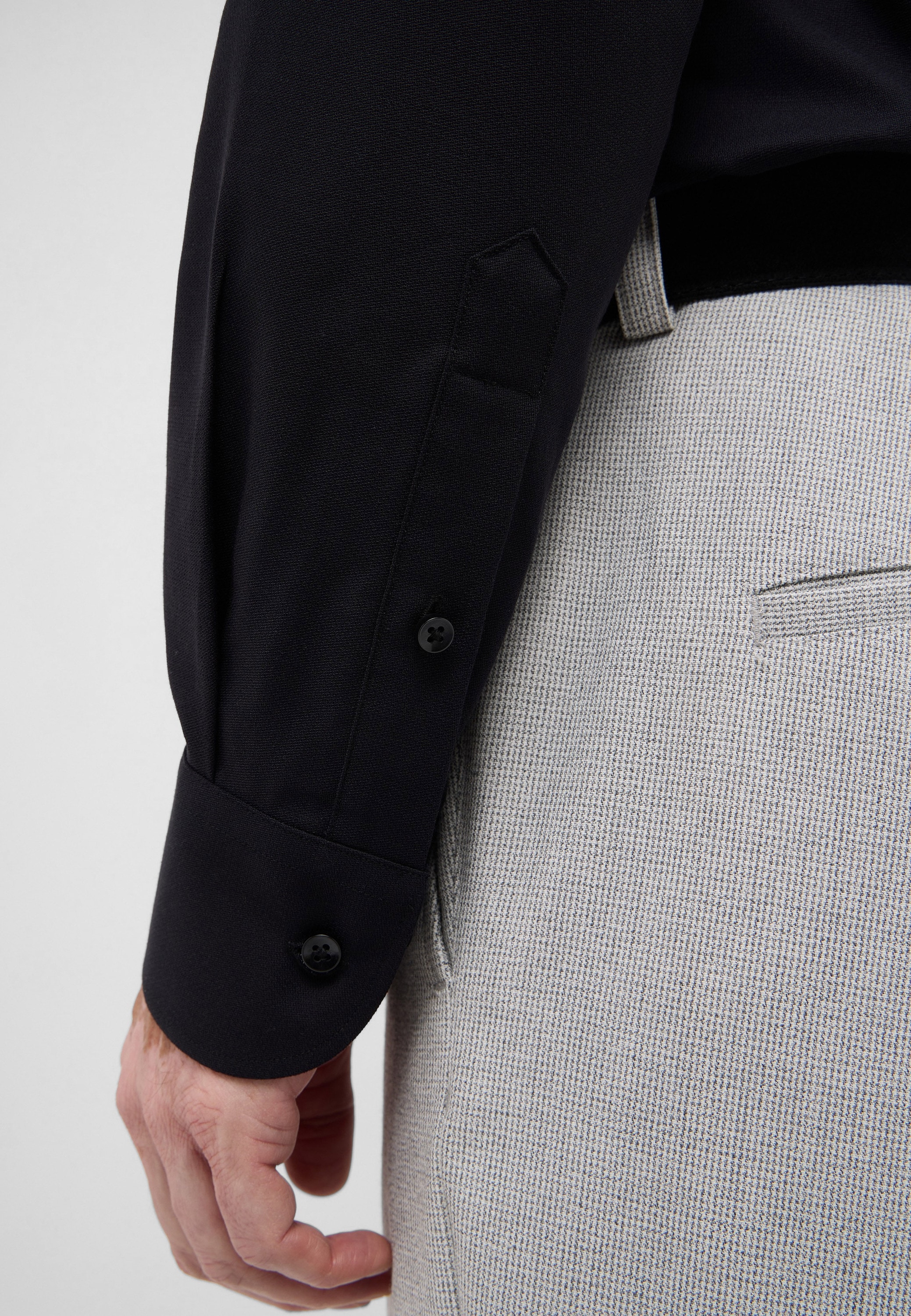 Eterna Langarmhemd »SLIM FIT« NON IRON (bügelfrei)