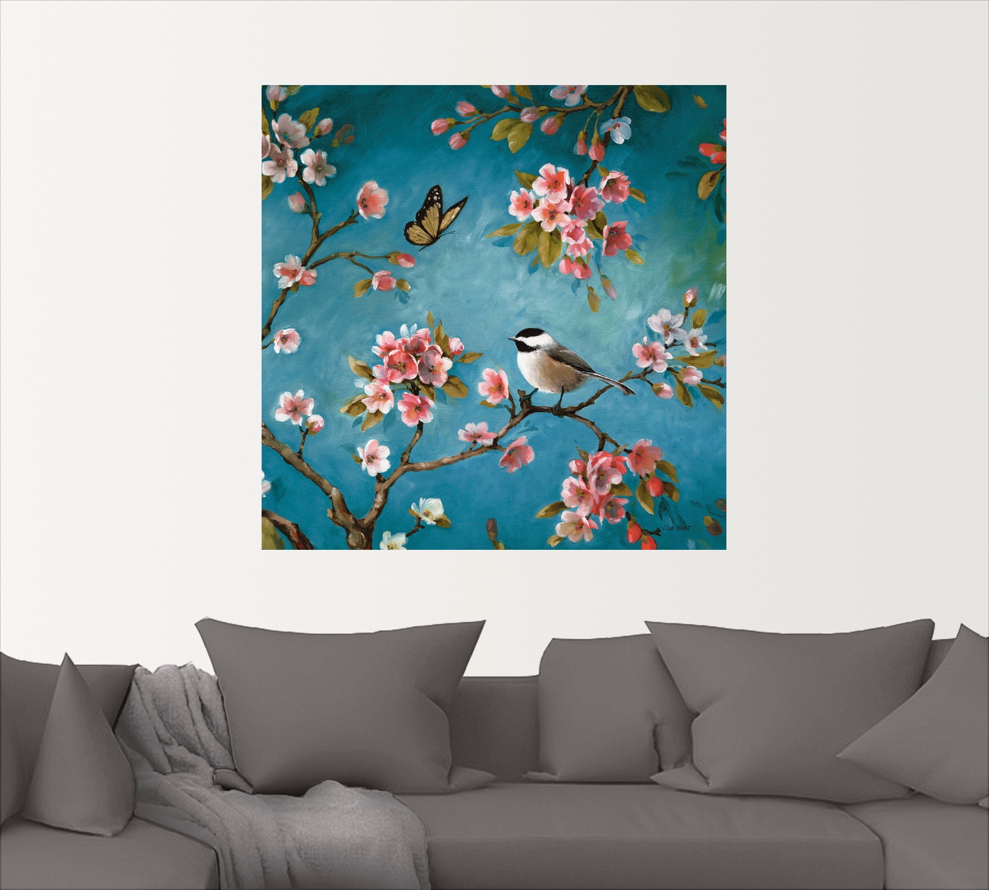 Artland Wandbild »Blüte III«, Blumen, (1 St.), als Poster, Wandaufkleber in verschied. Größen