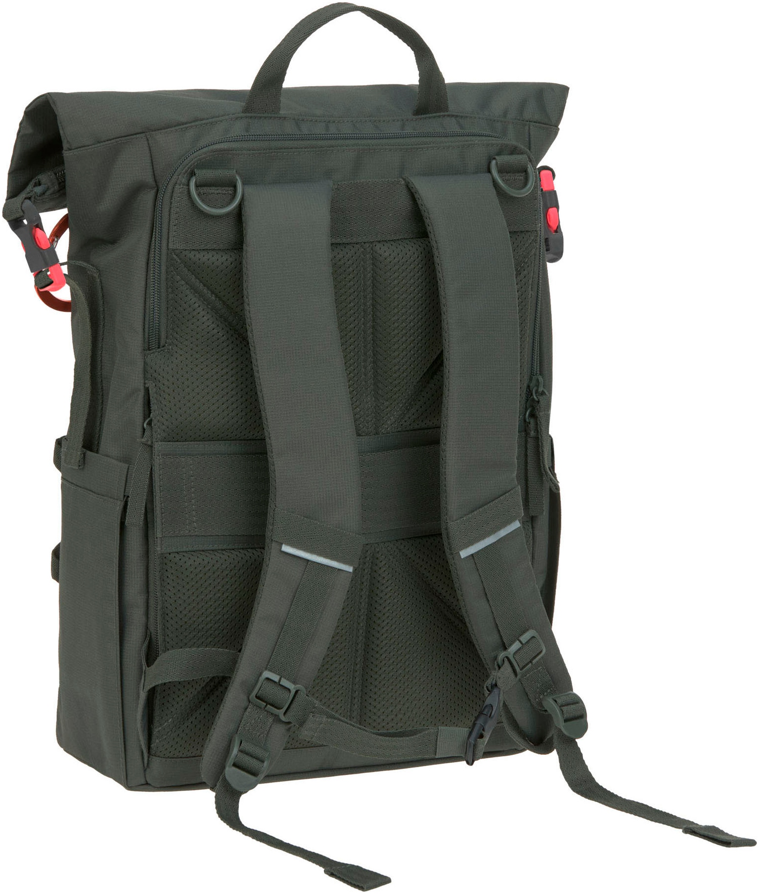 LÄSSIG Wickelrucksack »Green Label, Outdoor Rolltop Backpack, dark olive«